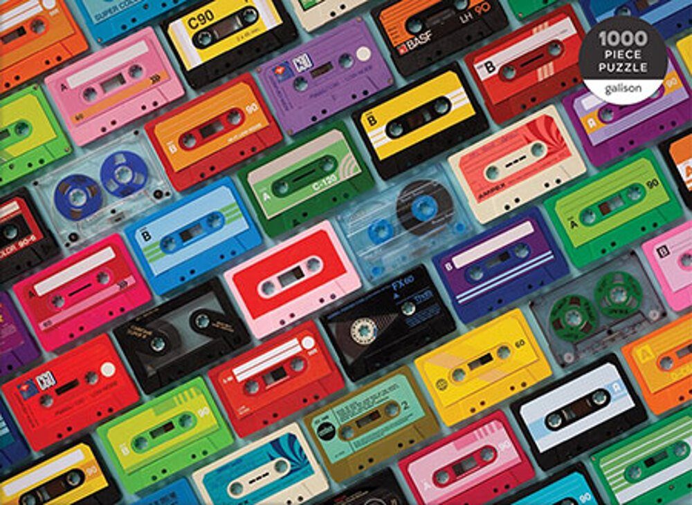 Chronicle Books Puzzle Mixtapes, Puzzleteile