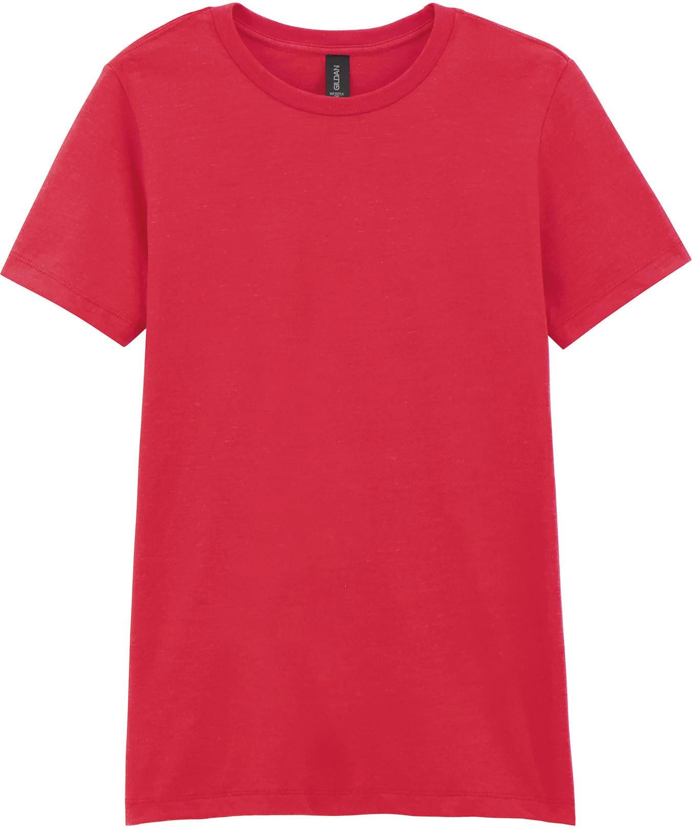 Gildan Rundhalsshirt Damen-T-Shirt Softstyle CVC