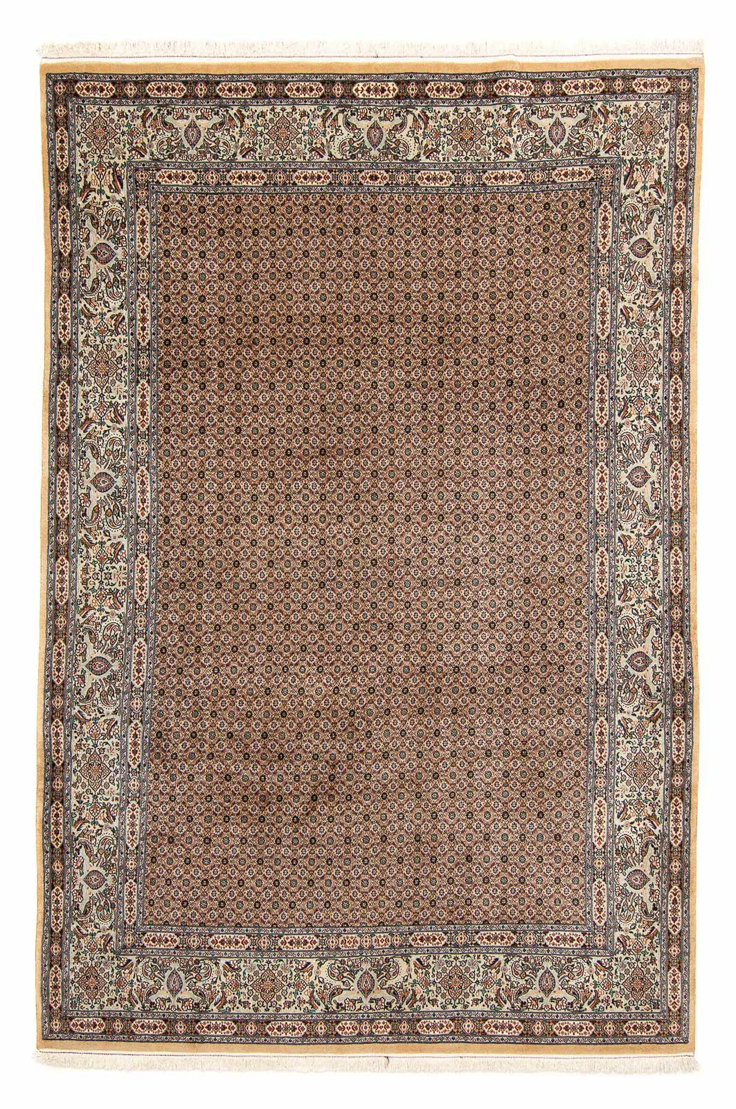 Orientteppich Perser mit Höhe: Wohnzimmer, 10 x mm, 351 - - Zertifikat mehrfarbig, Classic - 236 cm morgenland, Handgeknüpft, rechteckig, Einzelstück