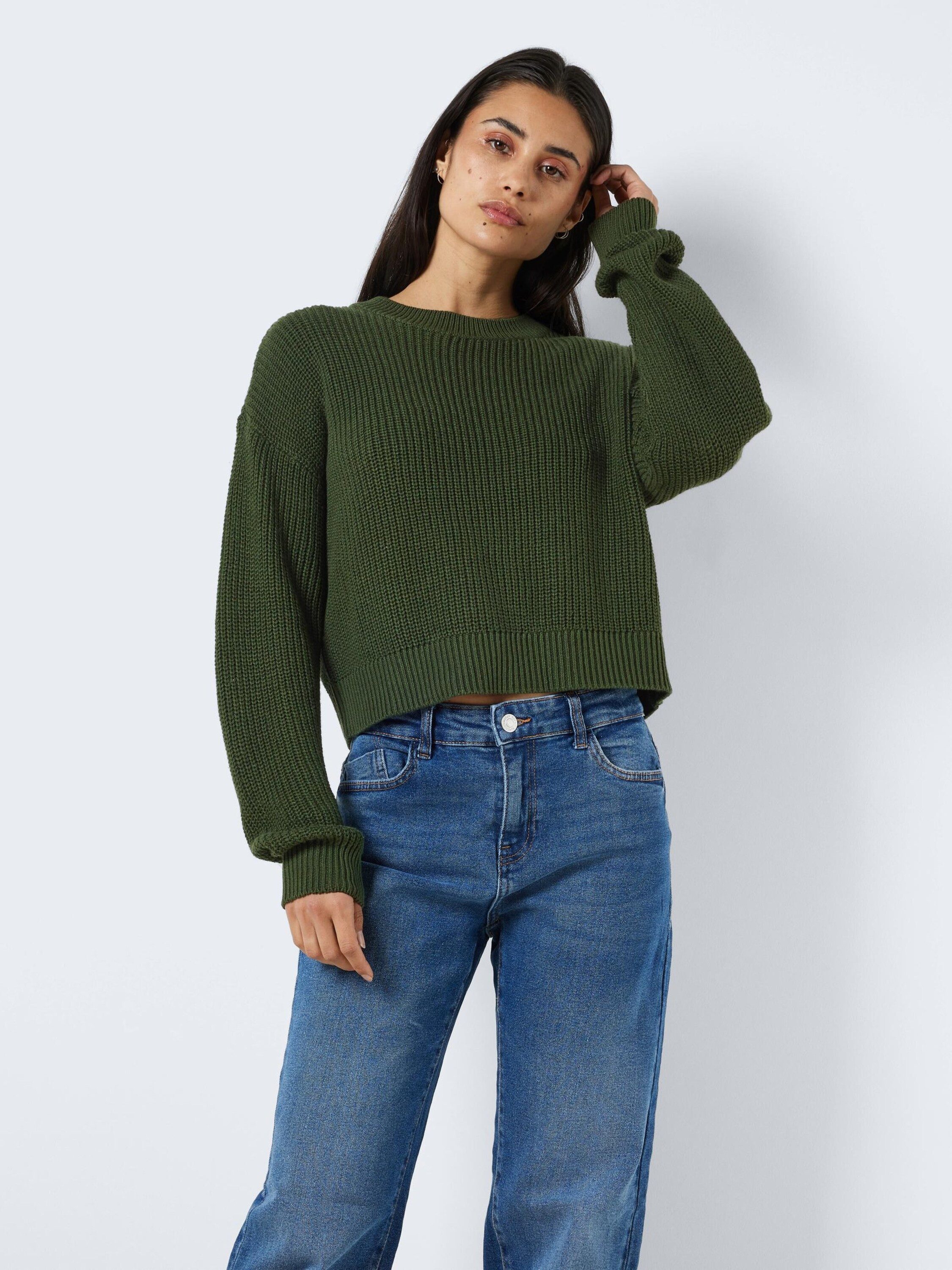 Noisy may Rundhalspullover Maysa (1-tlg) Plain/ohne günstig online kaufen