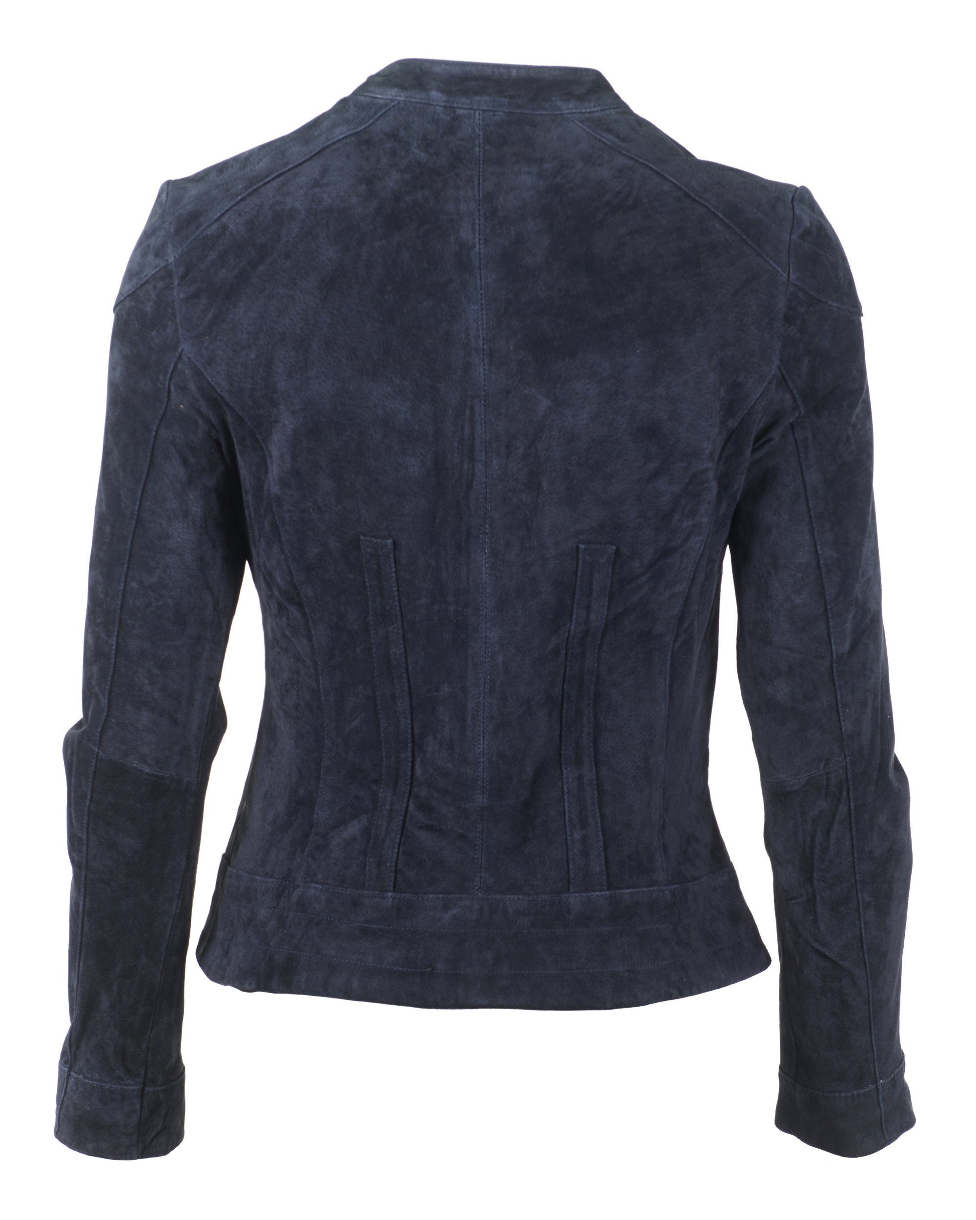 dark MUSTANG Ryana blue Lederjacke