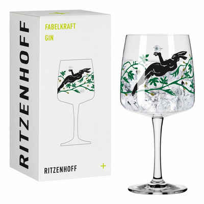 Ritzenhoff Longdrinkglas Fabelkraft Gin 002, Kristallglas, Made in Germany