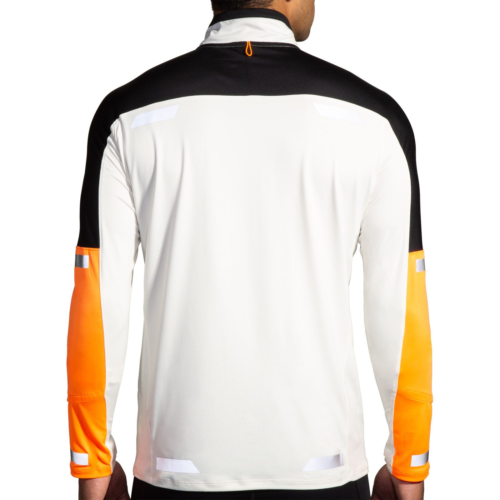 Brooks Langarmshirt Run Visible 1/2 Zip 2.0 Men 211516-167 Gut sichtbar im Dunkeln