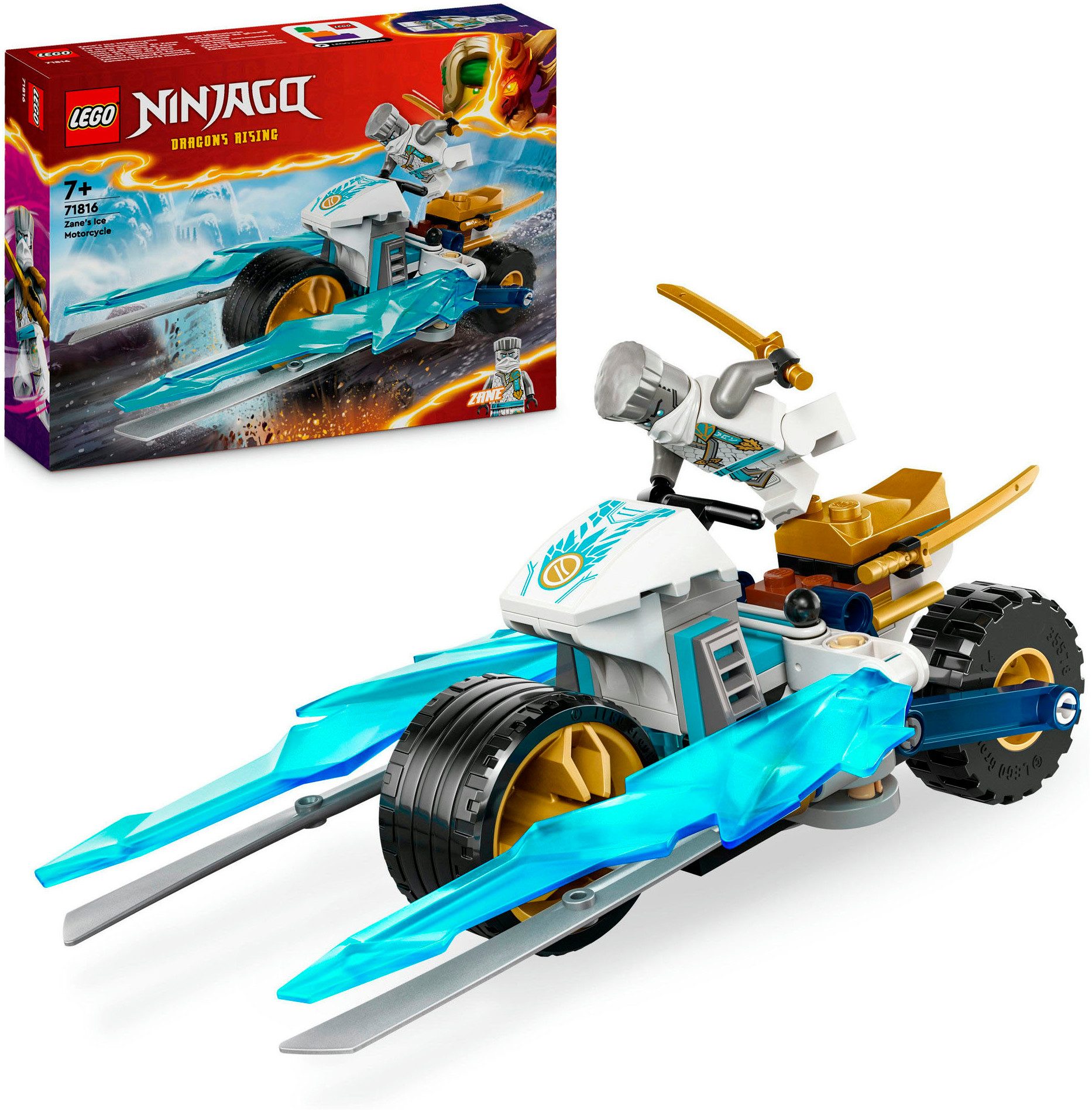 LEGO® Zanes Eismotorrad (71816), LEGO Ninjago Konstruktionsspielsteine, (84 günstig online kaufen