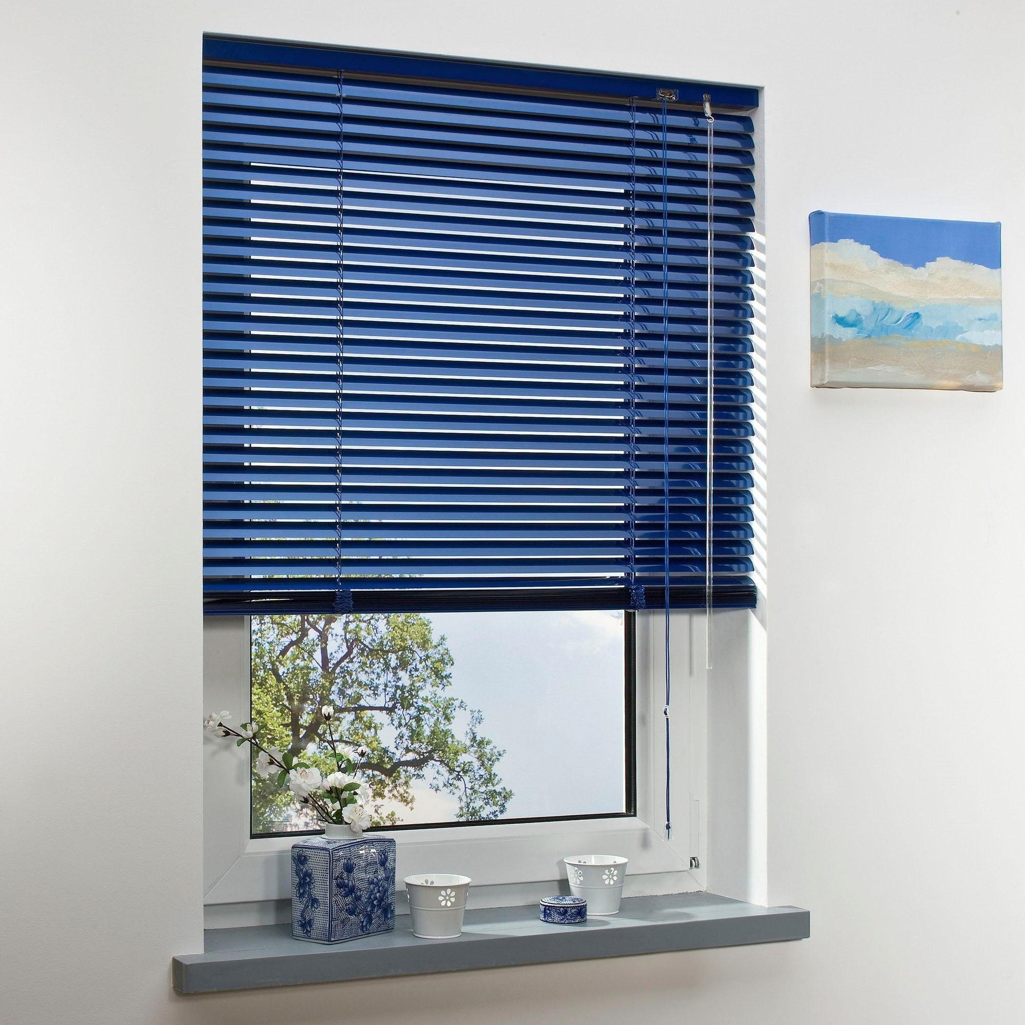 Liedeco Jalousie Aluminium-Jalousie, mit Bohren, freihängend, günstig online kaufen