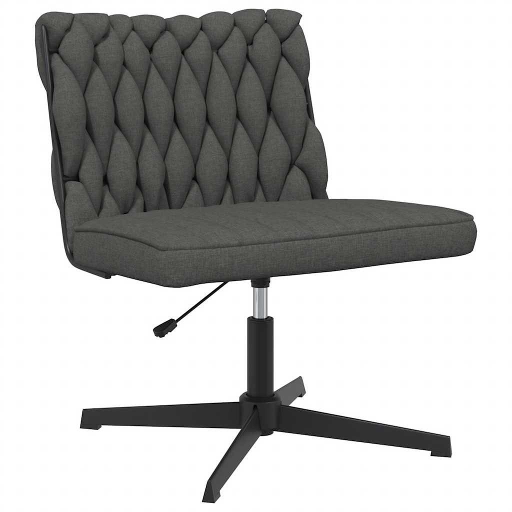 vidaXL Relaxsessel Bürostuhl Drehbar Dunkelgrau Stoff günstig online kaufen