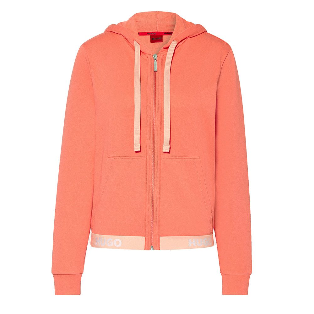 HUGO Kapuzensweatjacke HUGO Damen Sporty Logo Jacke mit Kapuze günstig online kaufen