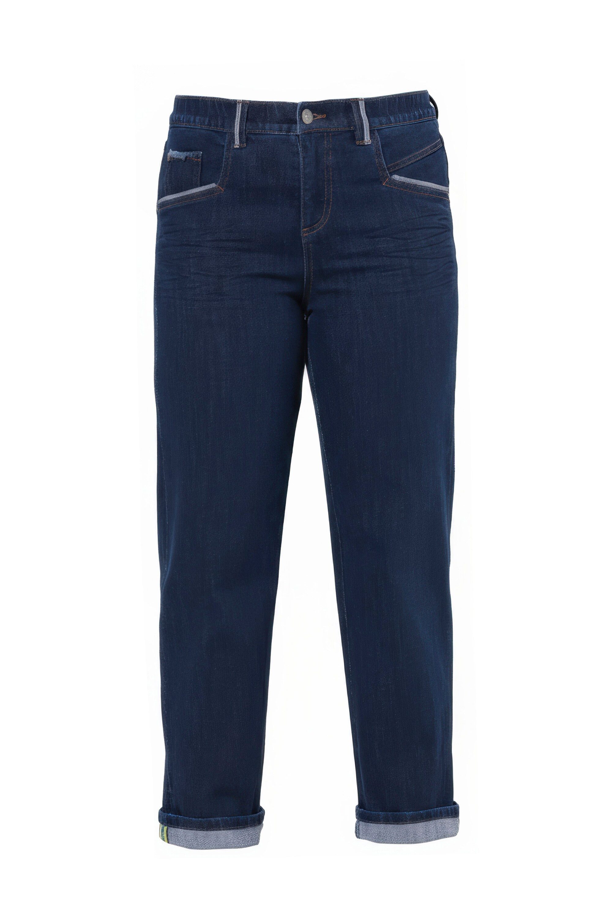 dark blue denim
