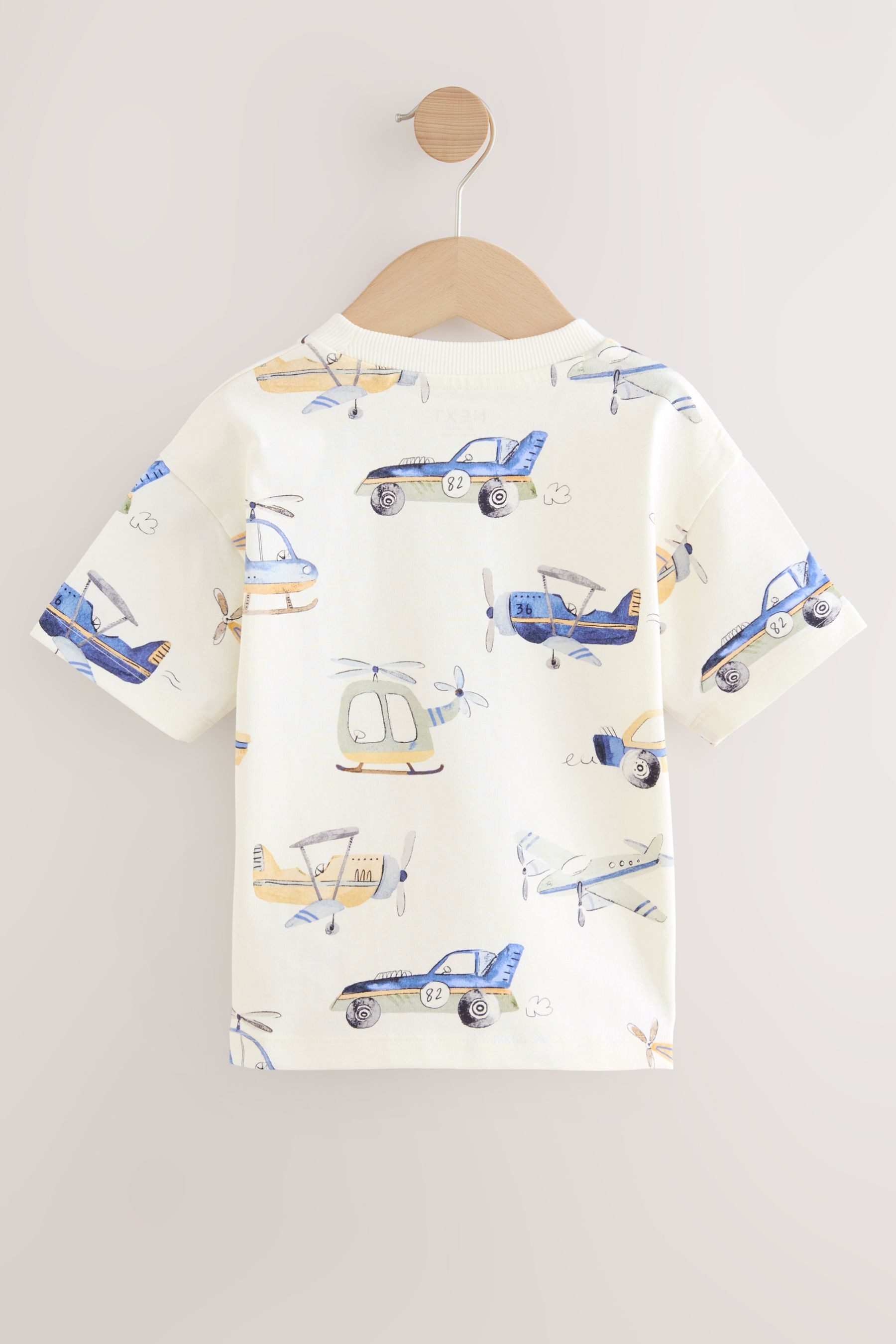 Next T-Shirt Kurzarm-T-Shirt mit durchgehendem Print günstig online kaufen