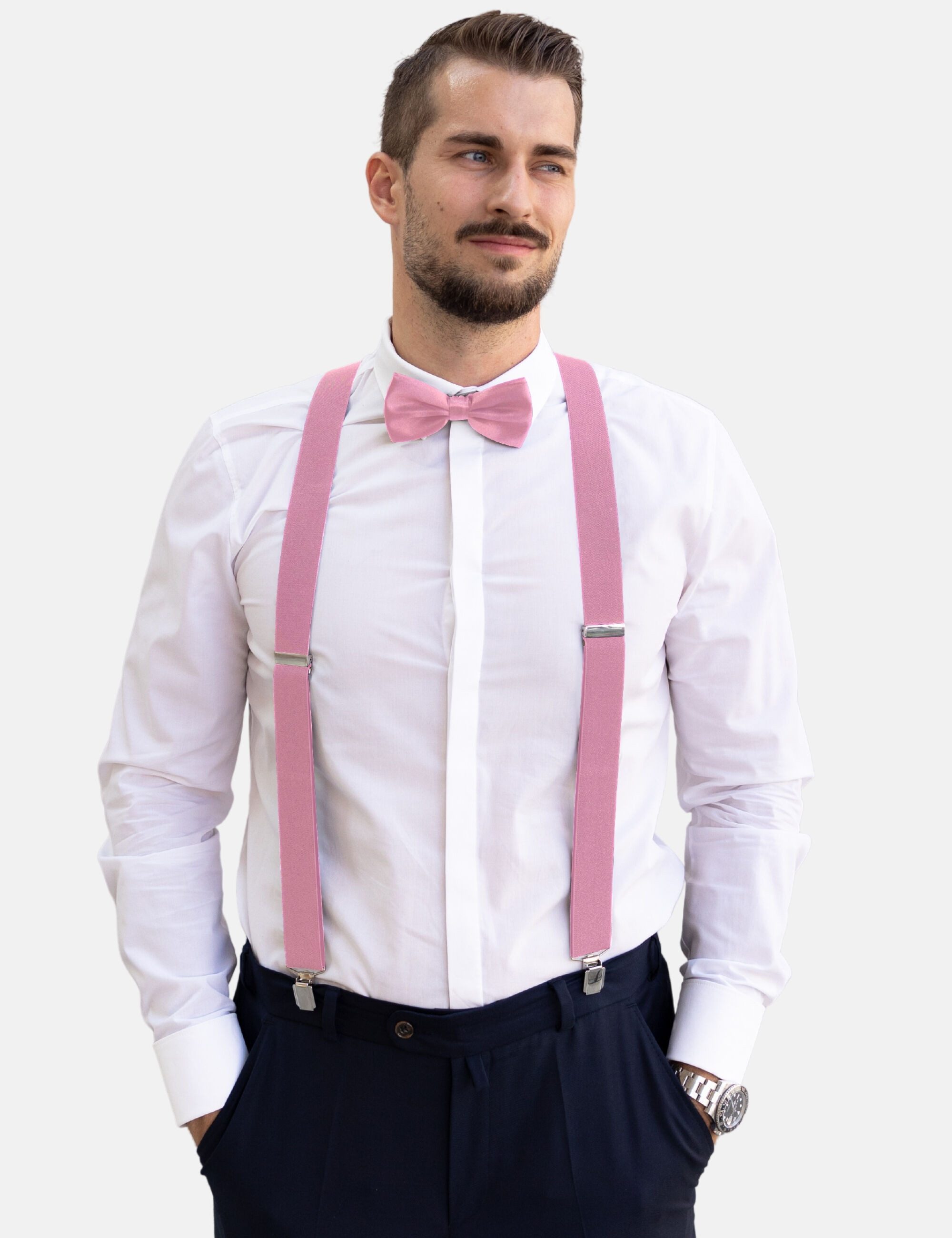 Massi Morino Hosenträger (2-St) mit Fliege günstig online kaufen