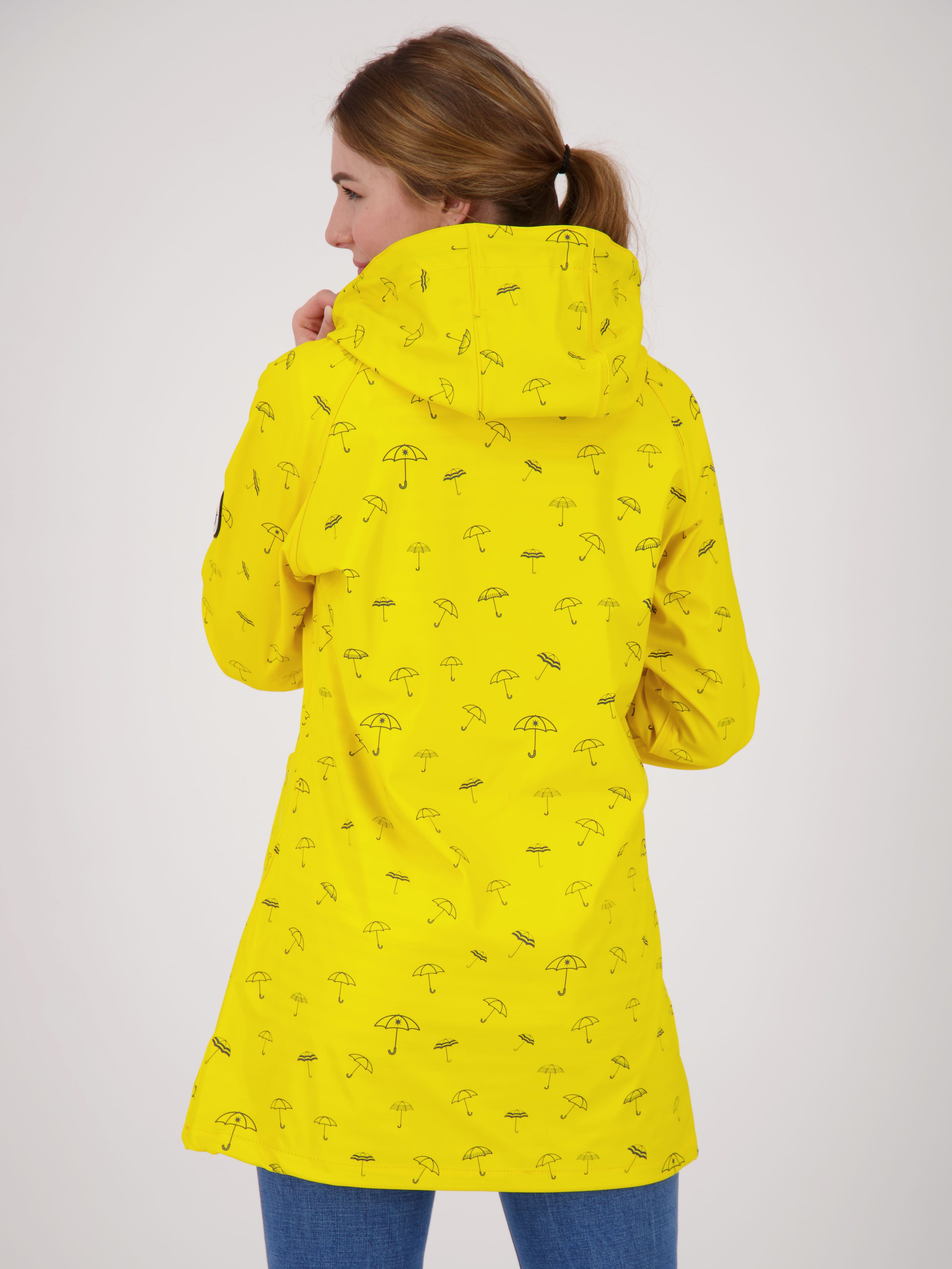WIZZARD auch WOMEN UMBR in Active Friesennerz Großen Größen PEAK DEPROC gelb erhältlich Regenjacke
