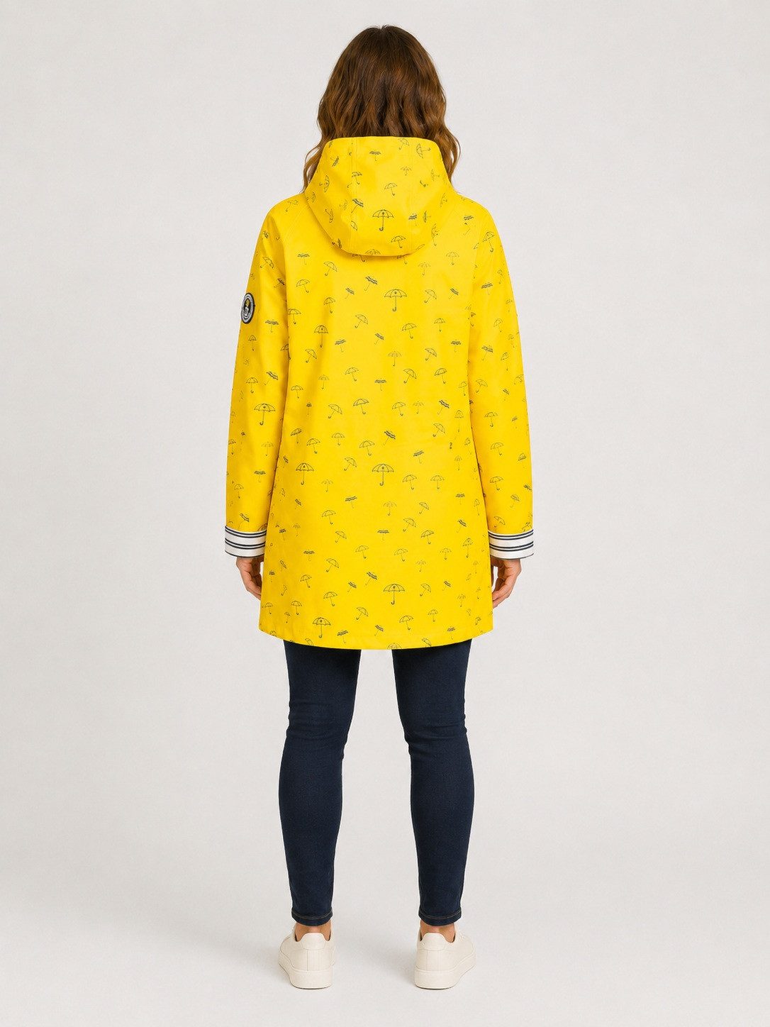 ankerglut Regenjacke Friesennerz #ankerglutbucht Regenmantel, Longjacket auch in Großen Größen erhältlich – Bild 3 von 5