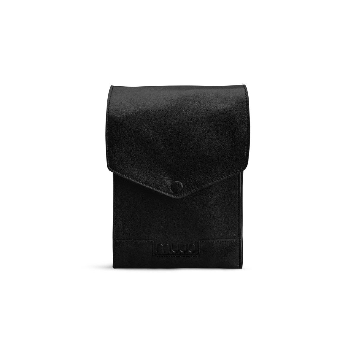 muud Handtasche Lederorganizer Betina XL Black