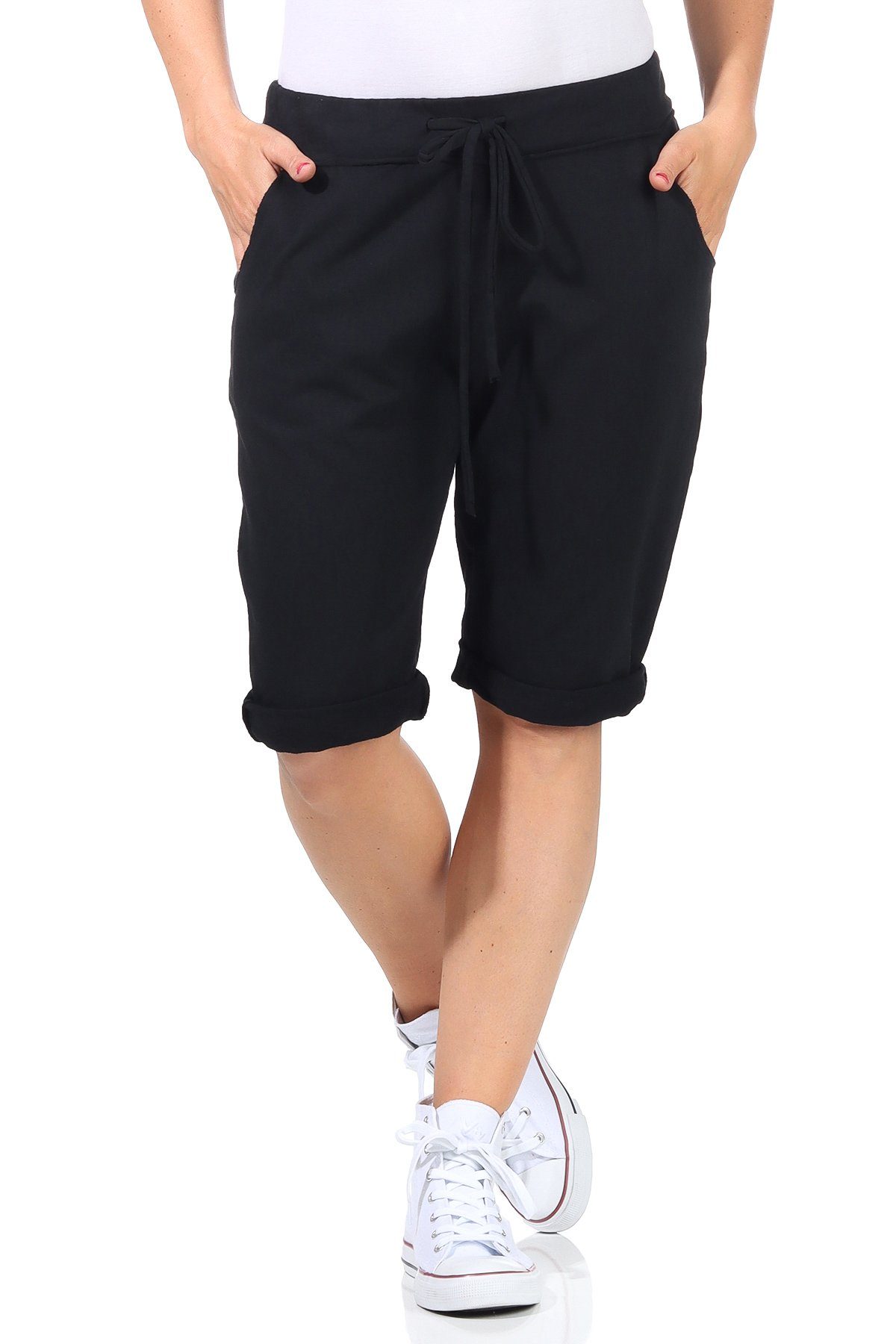 CLEO STYLE Bermudas Sweat Bermuda 1212 günstig online kaufen