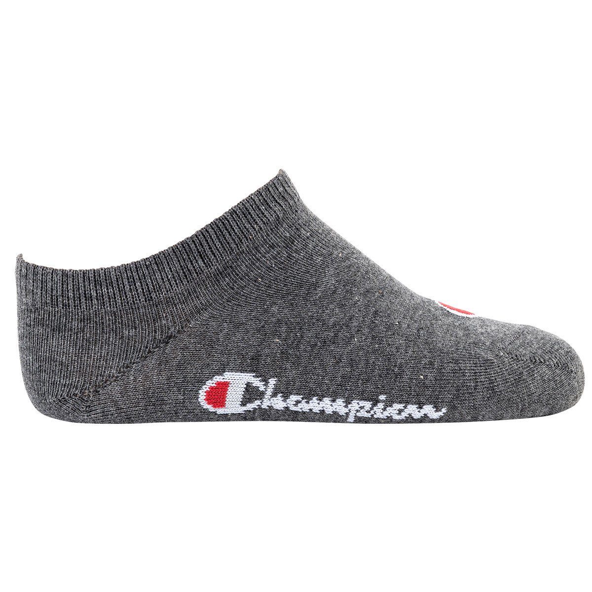 3er Kinder Pack- Socken, Champion Blau/Weiß/Grau einfarbig Sneaker, Freizeitsocken