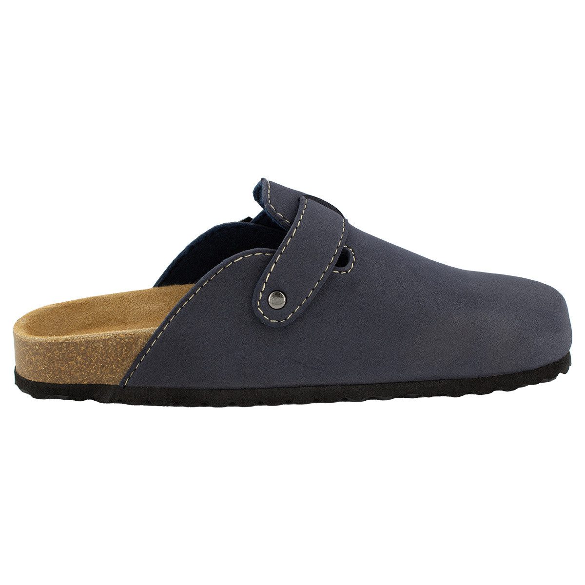 SUPERSOFT Classic Clog (1-tlg) Clogs - Lederdecksohle, Korkfußbett, Schnutzabweisend