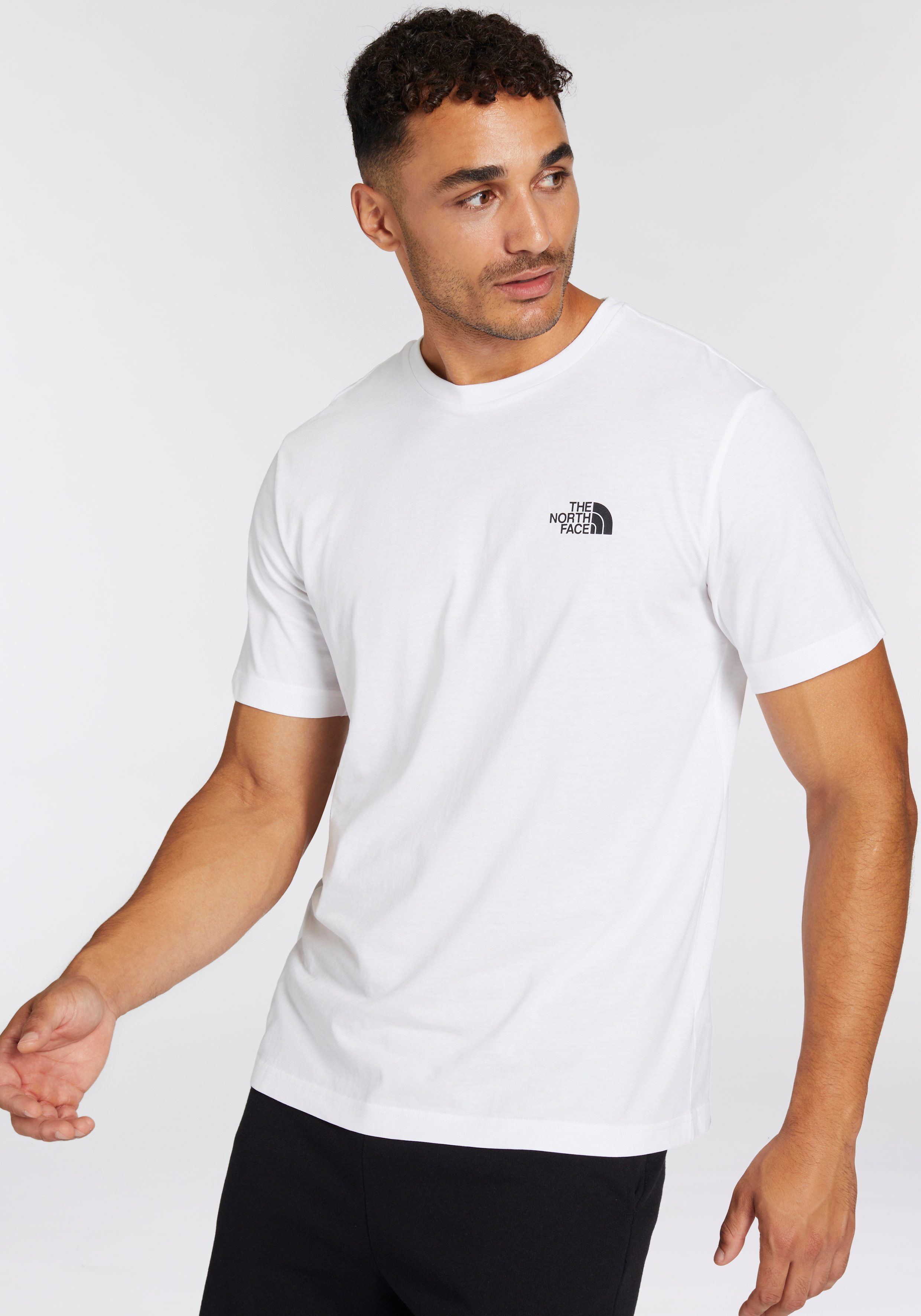 The North Face T-Shirt M SS SIMPLE DOME TEE sportlicher Stil, mit Logodruck günstig online kaufen