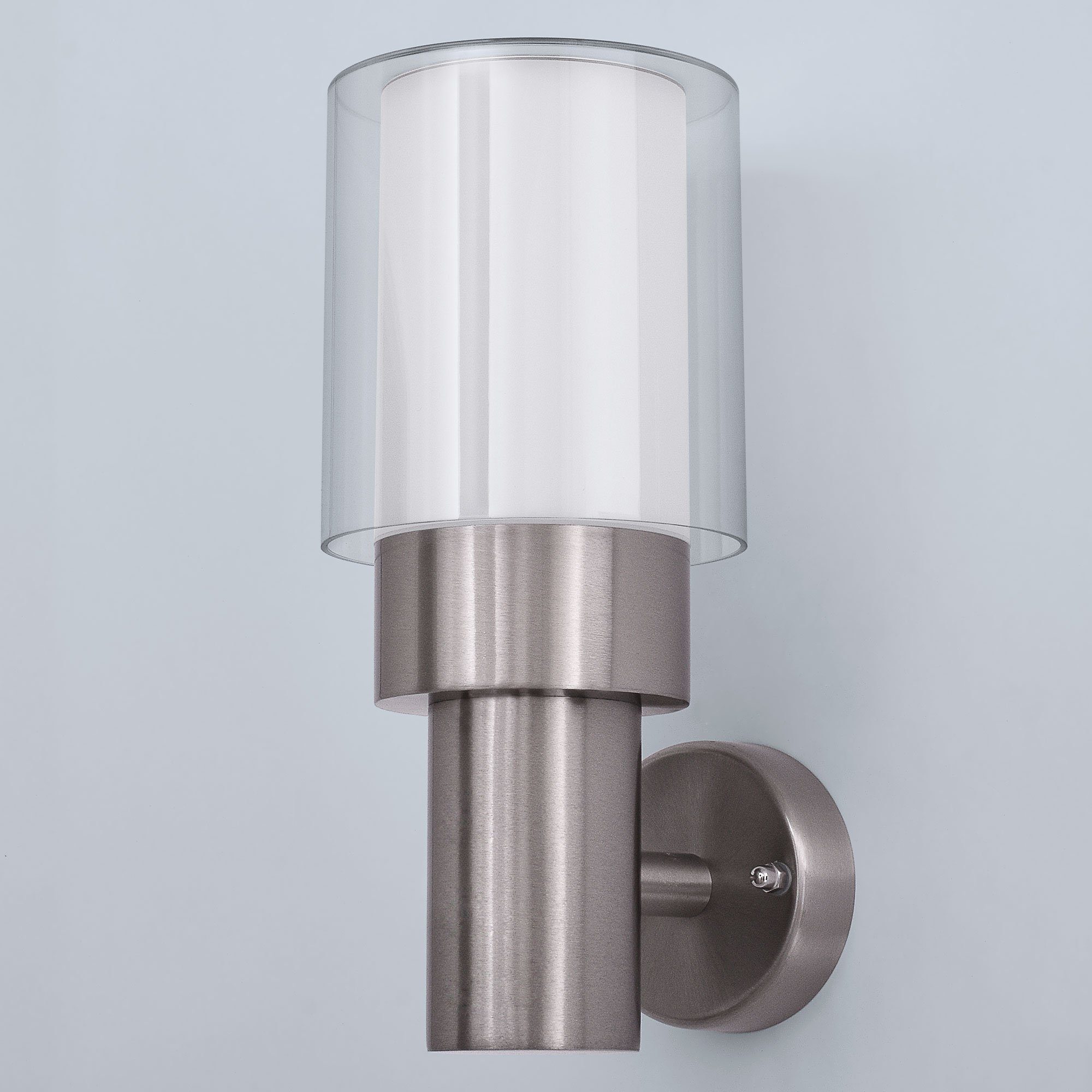 Maxkomfort Außen-Wandleuchte 1773E, ohne Bewegungsmelder, ohne Leuchtmittel, Außenwandleuchte