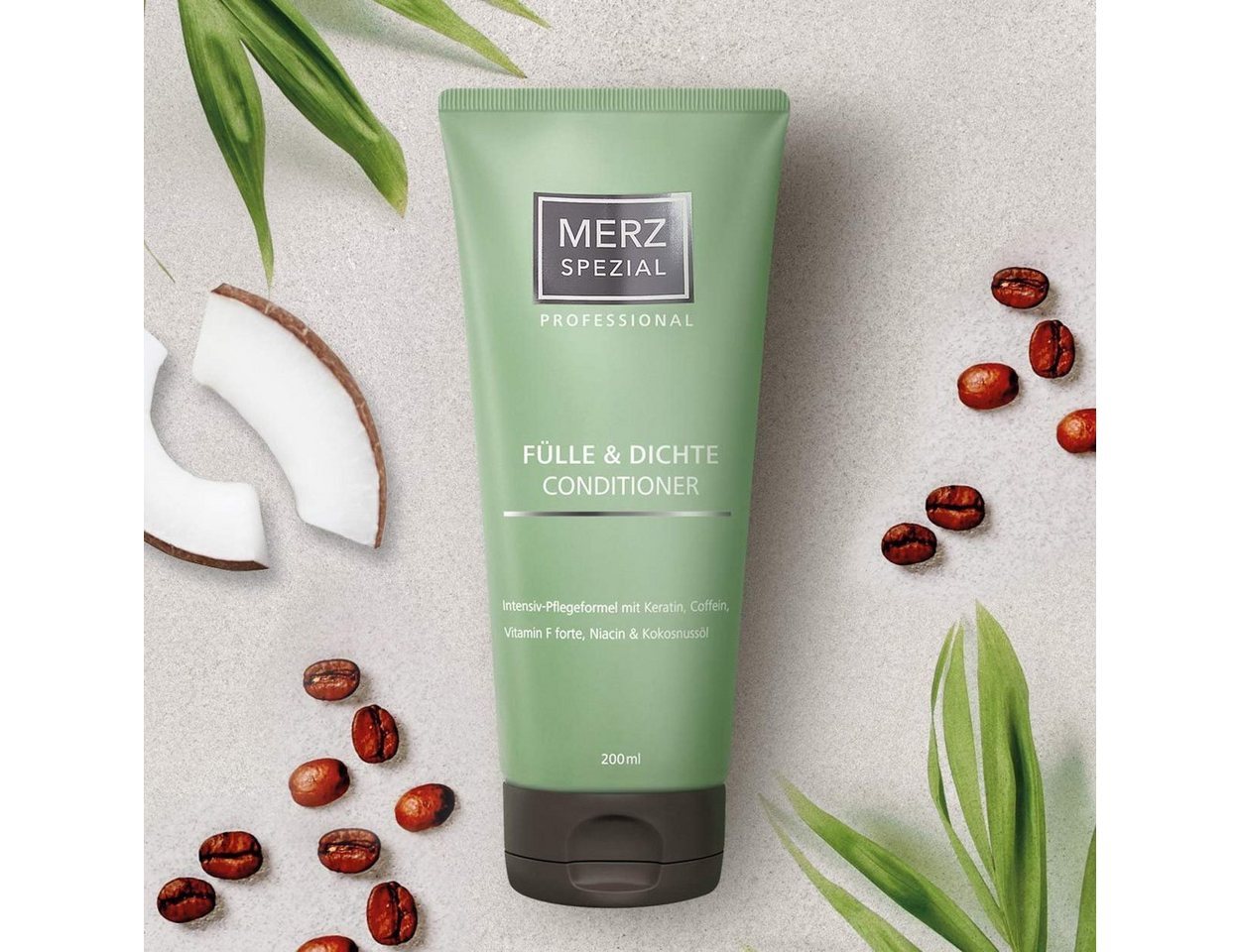 Thumbnail - Merz Spezial Professional Fülle & Dichte Conditioner Vitamin Haarkur 200ml Pflegeset (Haar Spülung, [2-St. mehr Geschmei...