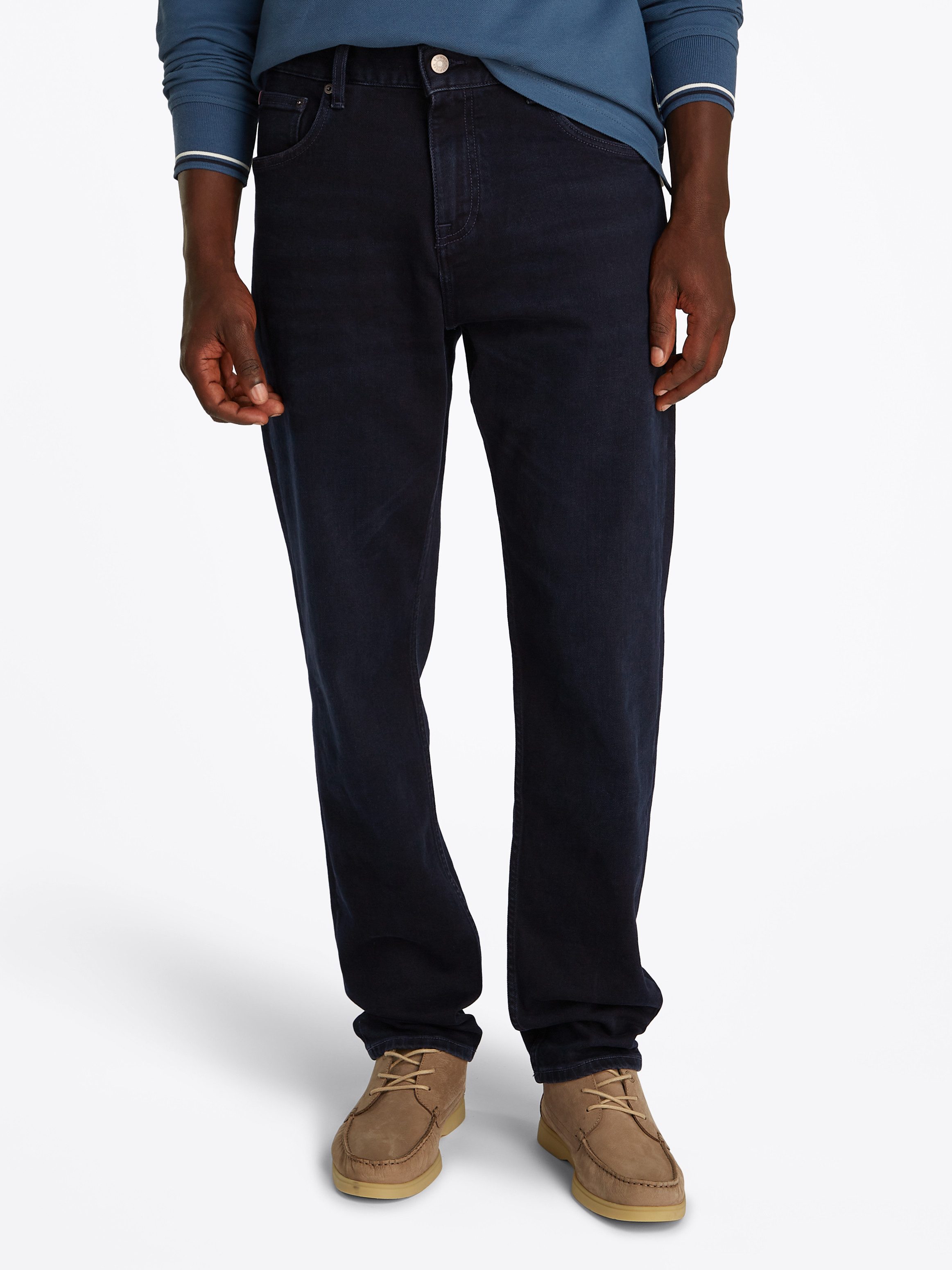 Tommy Hilfiger Straight-Jeans in blauer Waschung