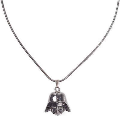 Star Wars Kette mit Anhänger STAR WARS Halskette Darth Vader schwarz