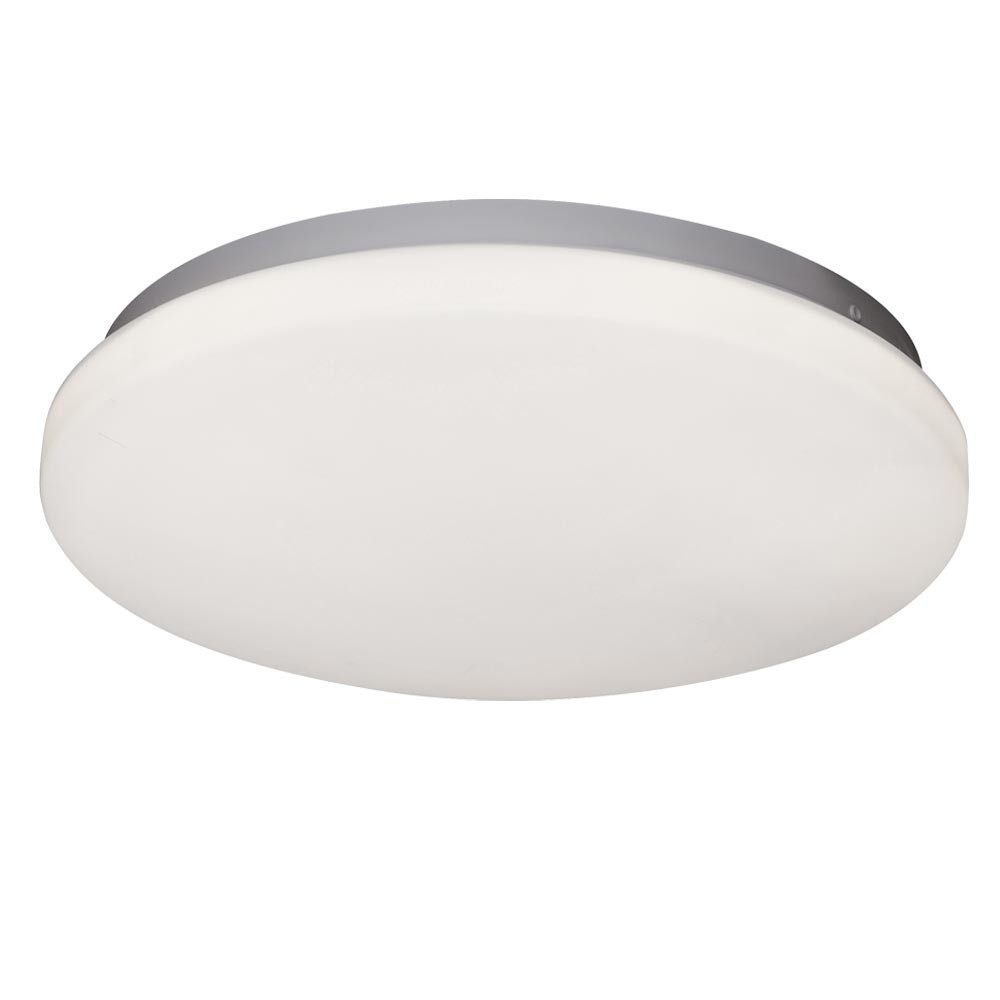GLOBO LIGHTING LED Deckenleuchte, LED-Leuchtmittel fest verbaut, Warmweiß, LED Decken Leuchte rund Wohn Ess Zimmer Beleuchtung Küchen