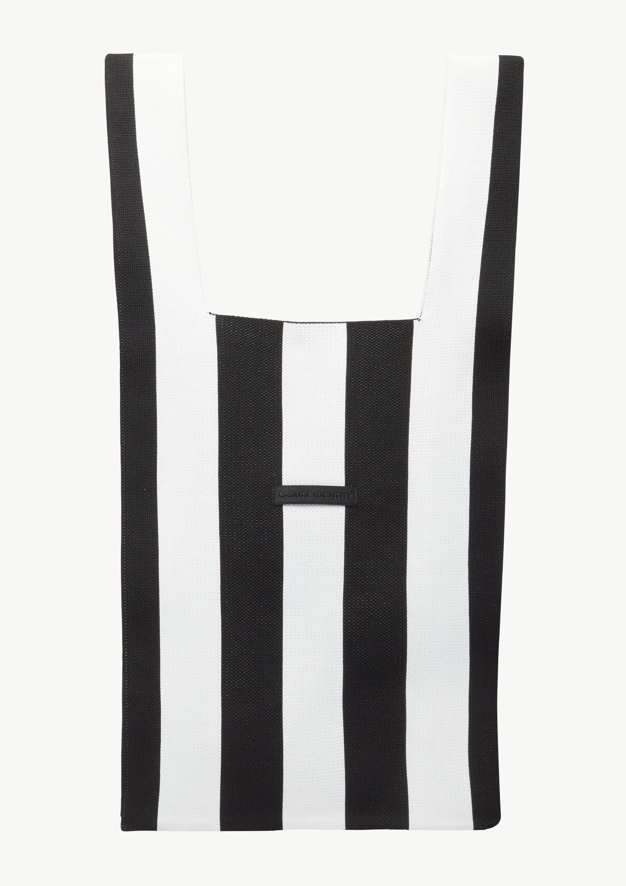 comma Сумки для покупок Tasche (1-tlg), Сумки для покупок aus Feinstrick mit Streifen