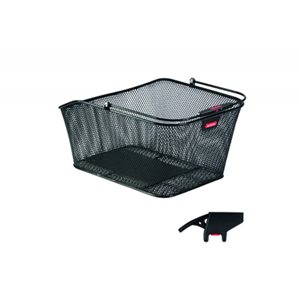 KlickFix Fahrradkorb City Korb 2 Korbklip Korb robust schwarz günstig online kaufen