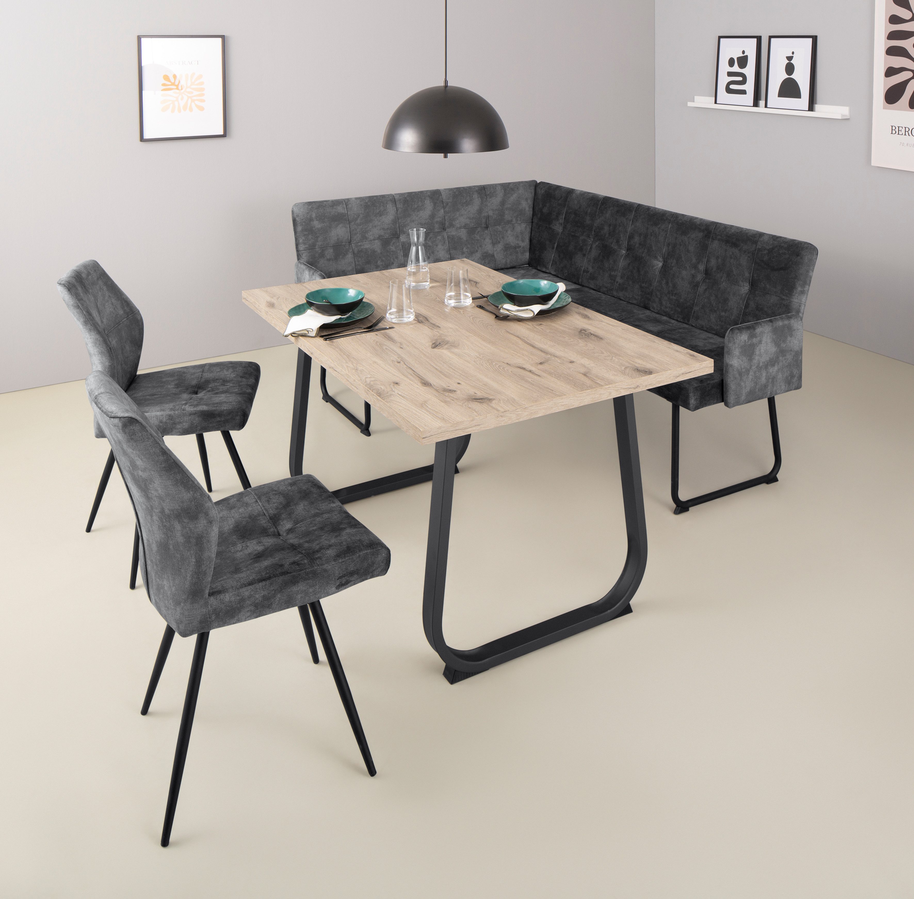 HELA Esszimmerstuhl JANINA (Set, 2 St), 360° drehbar günstig online kaufen