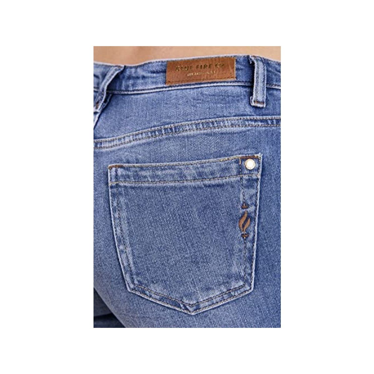 blau FIRE BLUE 5-Pocket-Jeans (1-tlg)