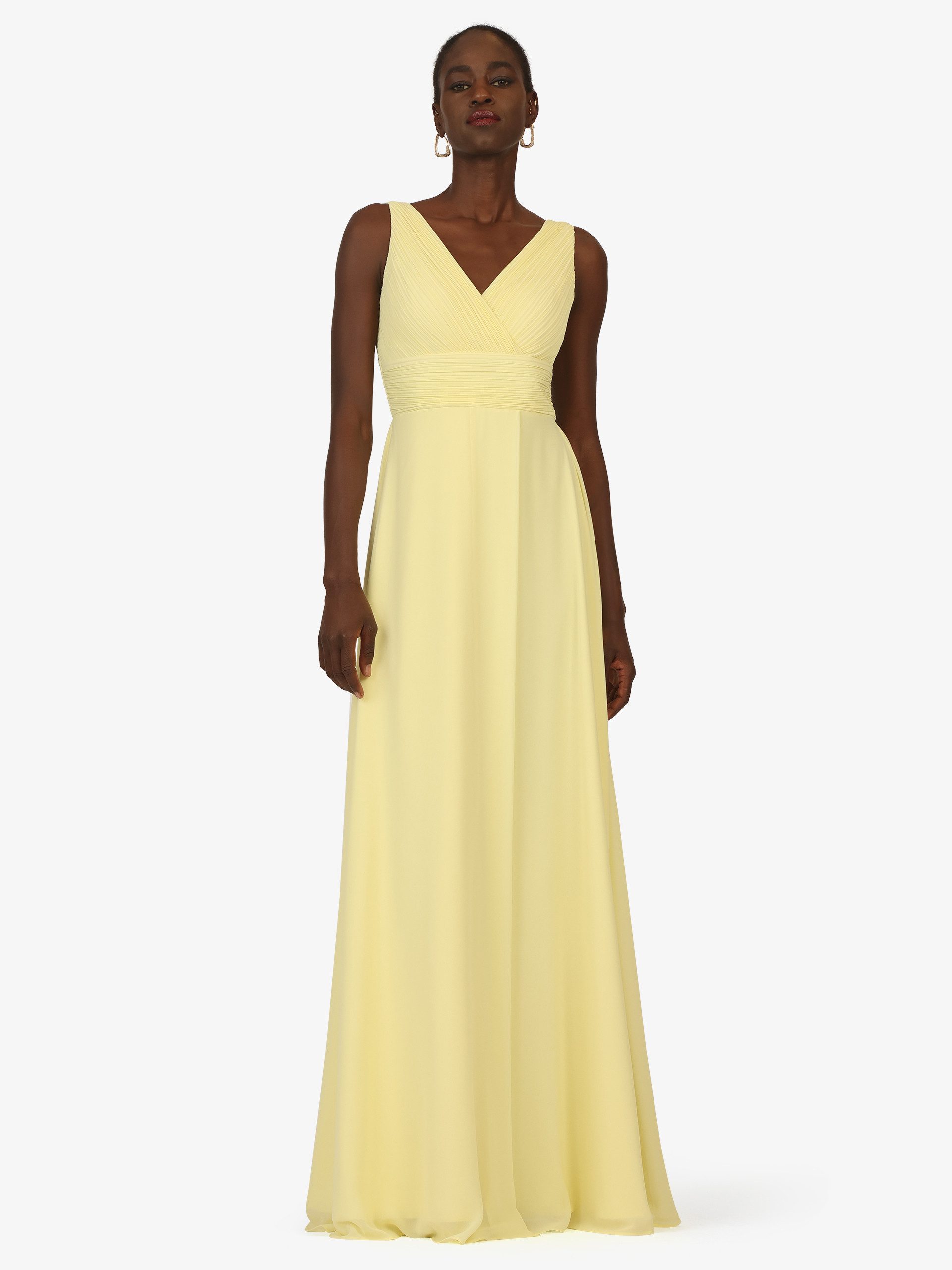 Kraimod Abendkleid mit Drapierung und Beinschlitz günstig online kaufen