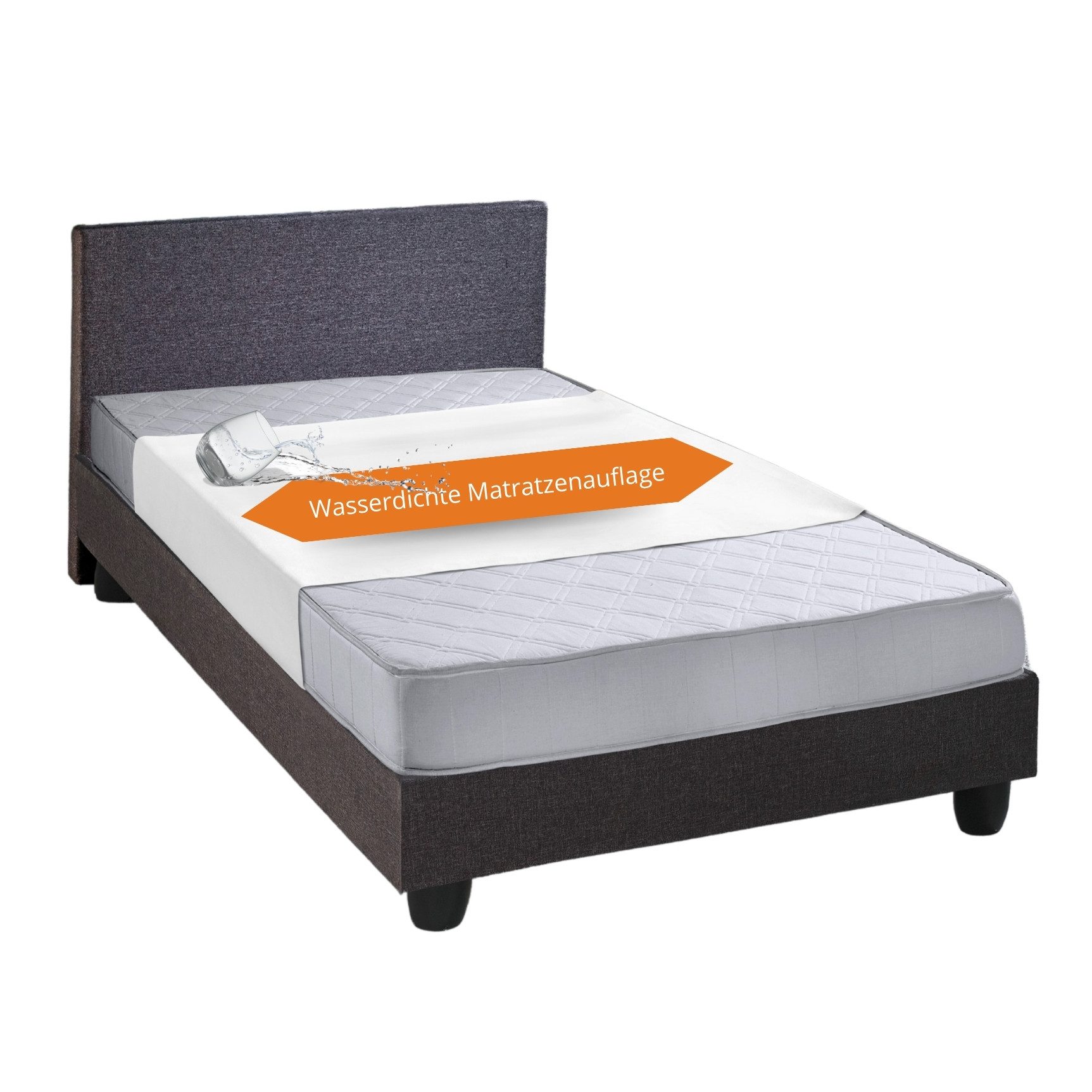 Matratzenauflage wasserdichtes Stecklaken sleepling, Betteinlage, gekettelt günstig online kaufen