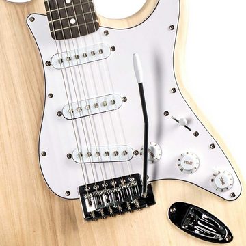 FAME E-Gitarre, E-Gitarren, ST-Modelle, DIY Bausatz ST-Style - E-Gitarre