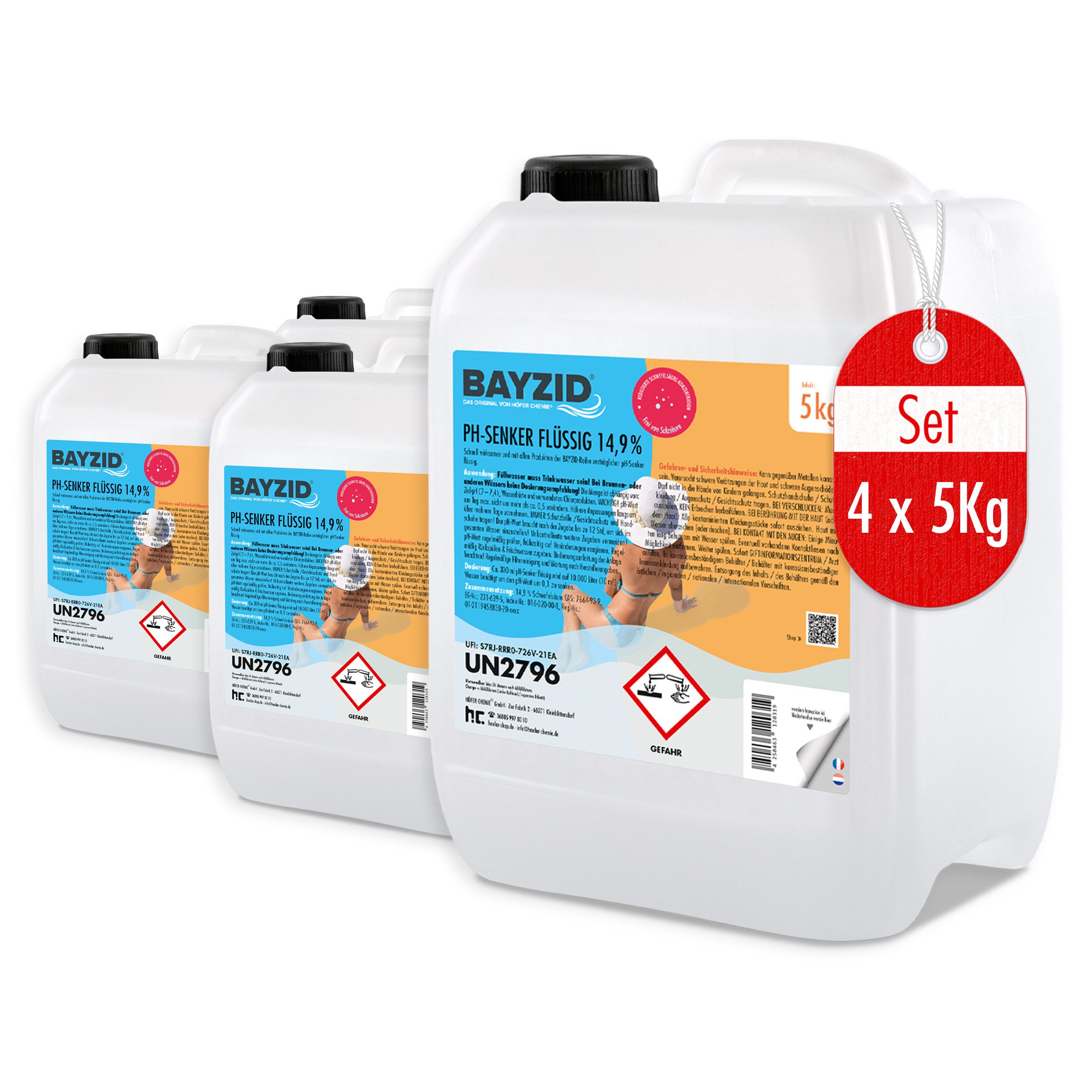 Höfer Chemie GmbH Poolpflege 4x 5 günstig online kaufen