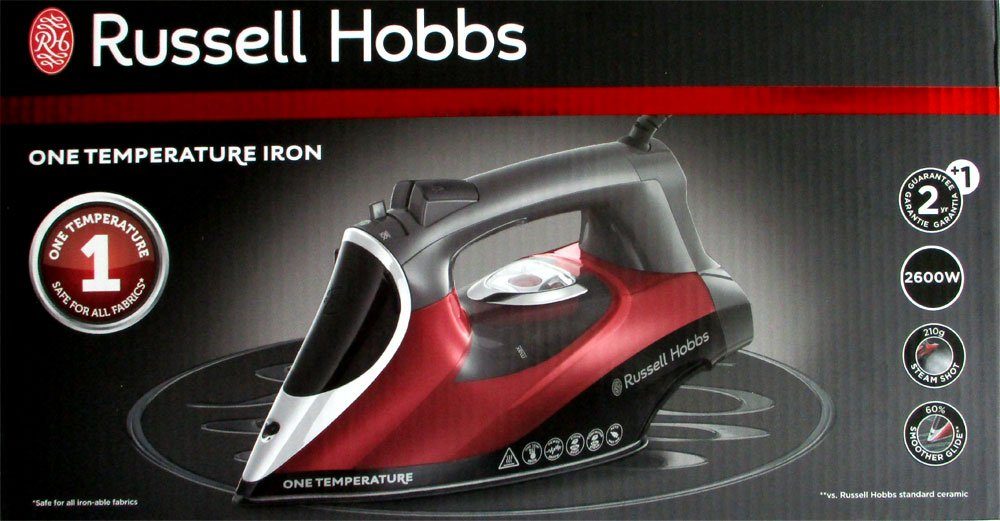 RUSSELL HOBBS Dampfbügeleisen 25090-56 One Temperature Dampfbügeleisen