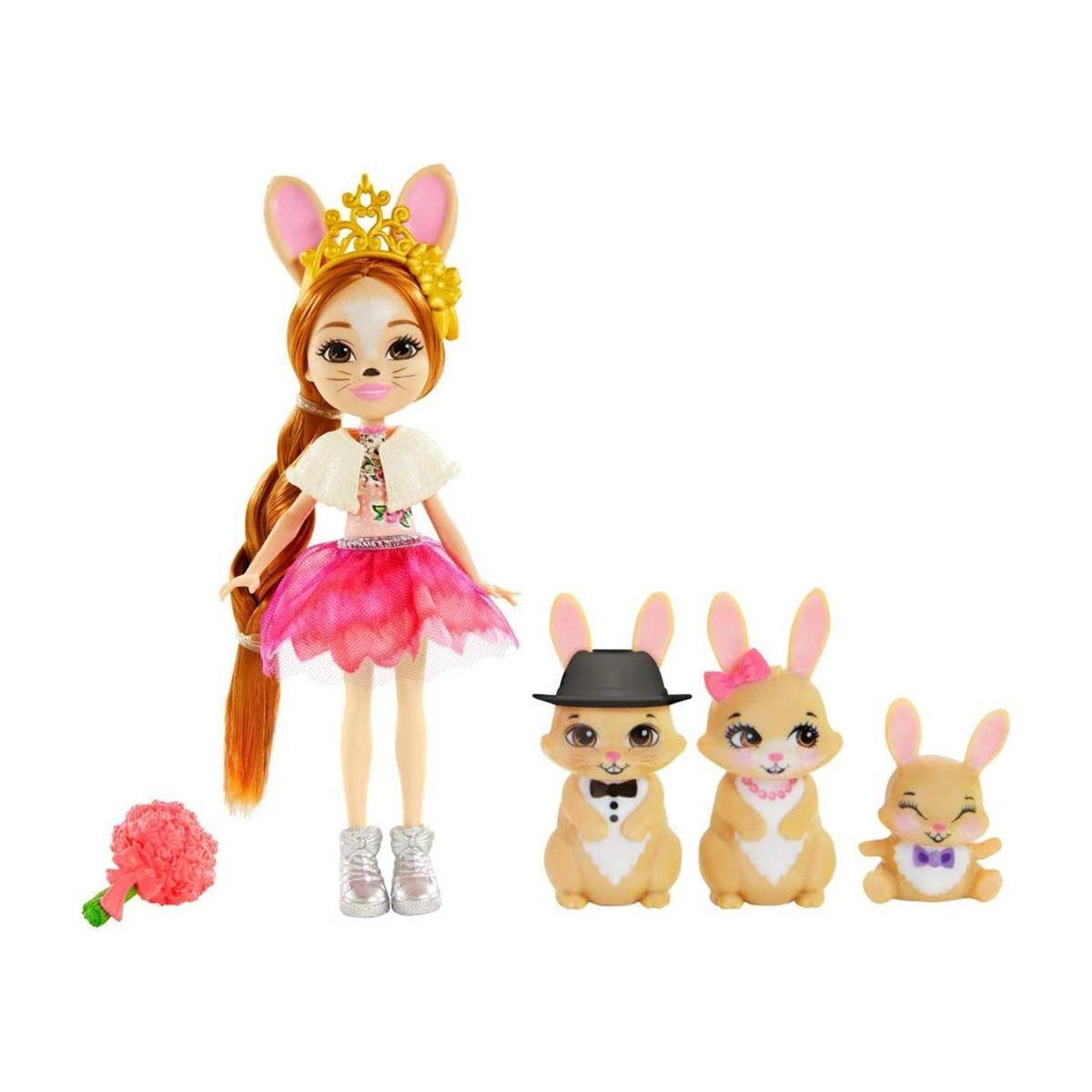 Brystal Spielset Enchantimals Bunny, Spielfigur - - Royal Mattel® Mattel GYJ08