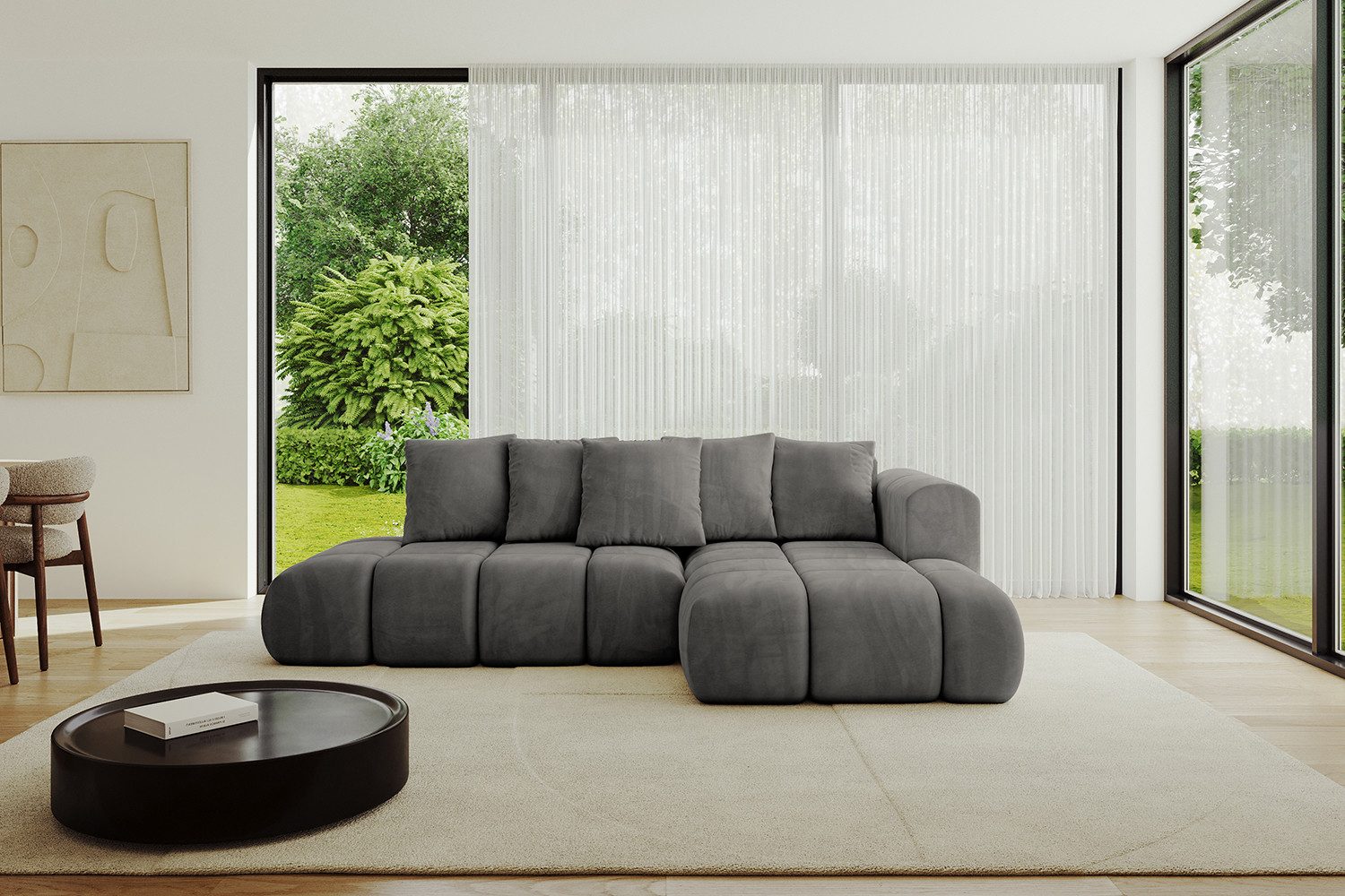 ALTDECOR Ecksofa CLOUD-L-v1, Couch mit Schlaffunktion, günstig online kaufen