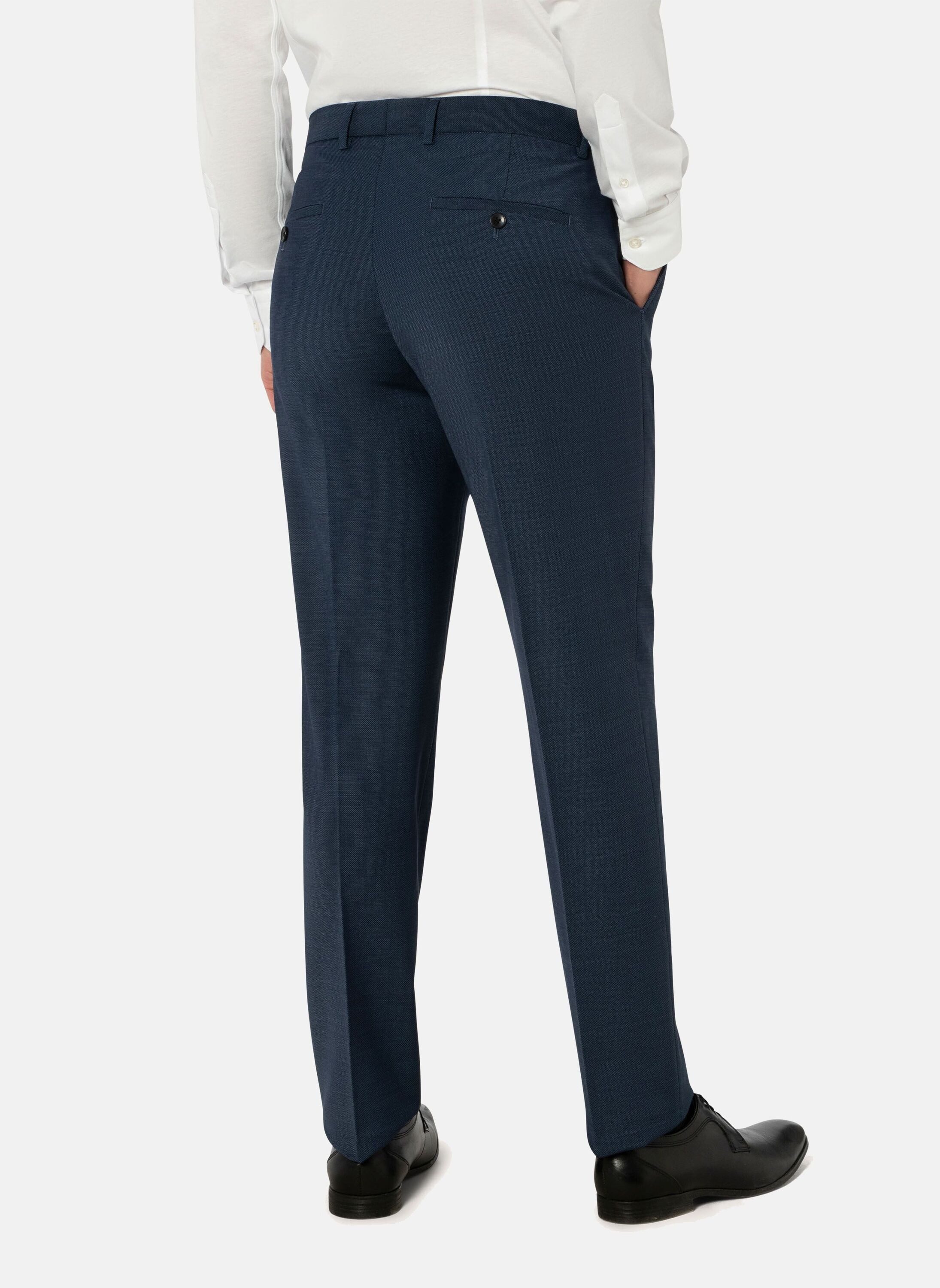 BENVENUTO. Anzughose NERO (1-tlg) in Modern Fit