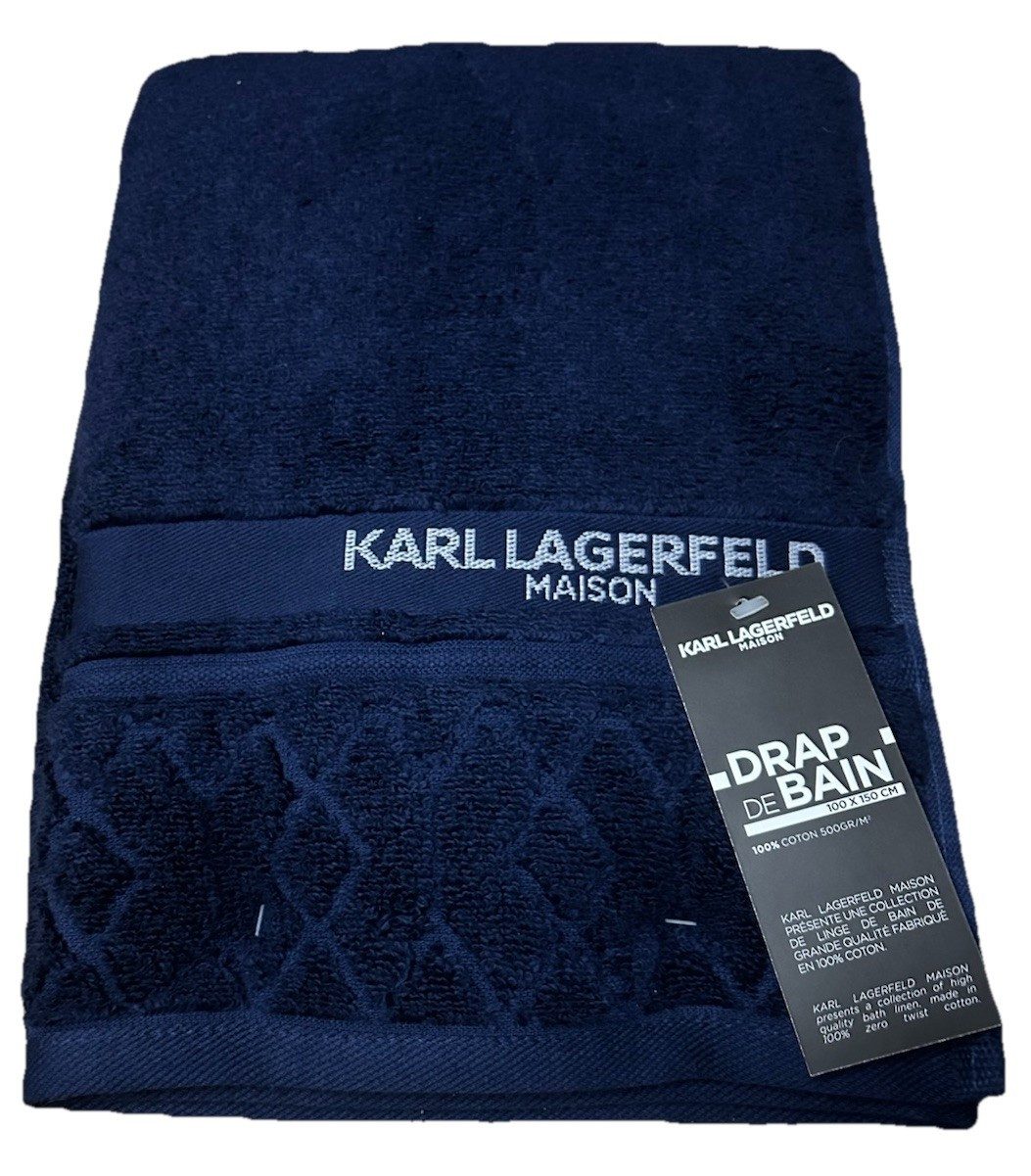 KARL LAGERFELD Badetuch Maison Badetuch Duschtuch 100x150cm Saunatuch Stran günstig online kaufen