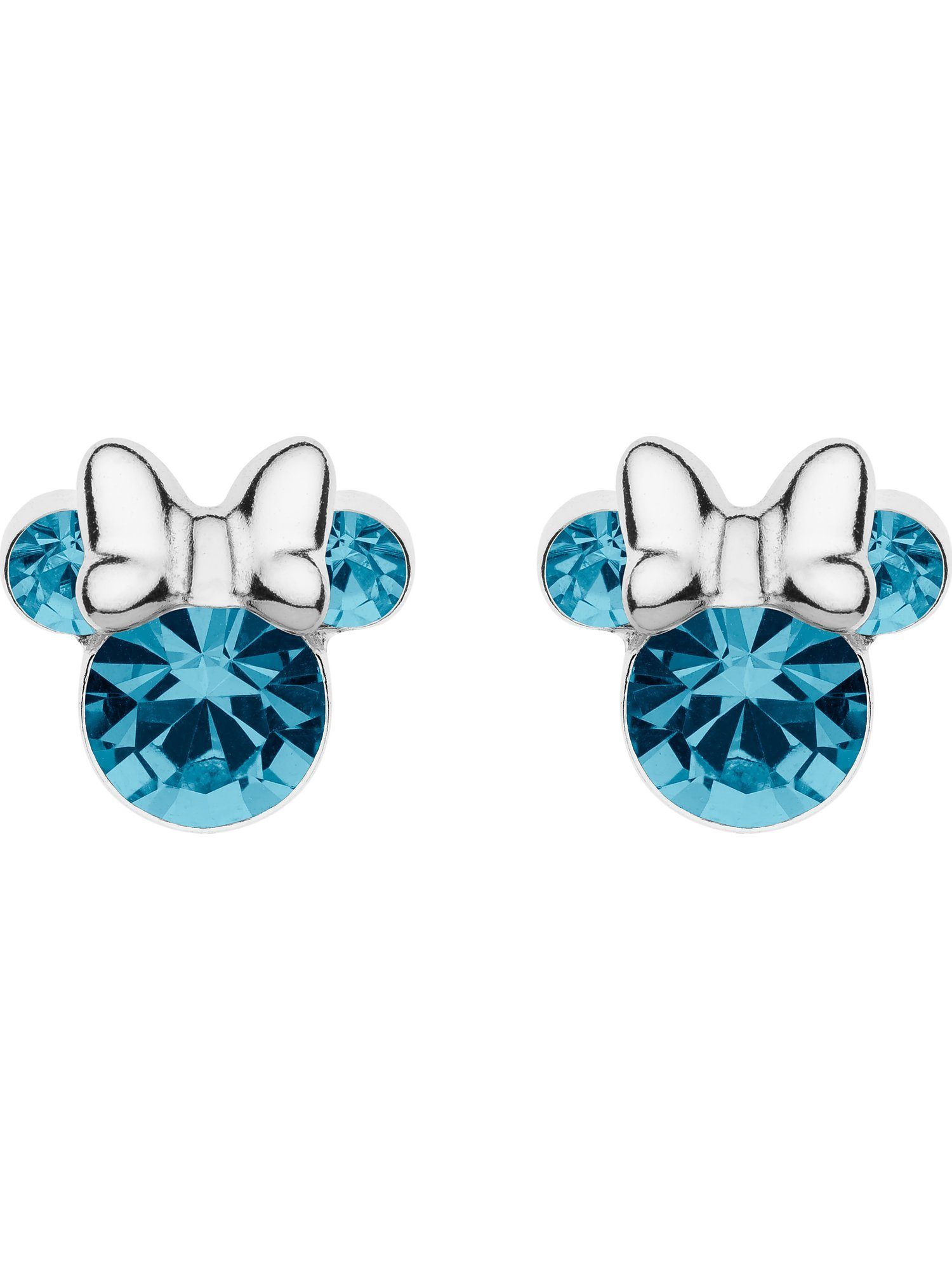 DISNEY Jewelry Paar Ohrhänger Disney Mädchen-Kinderohrring 925er Silber Zirkonia