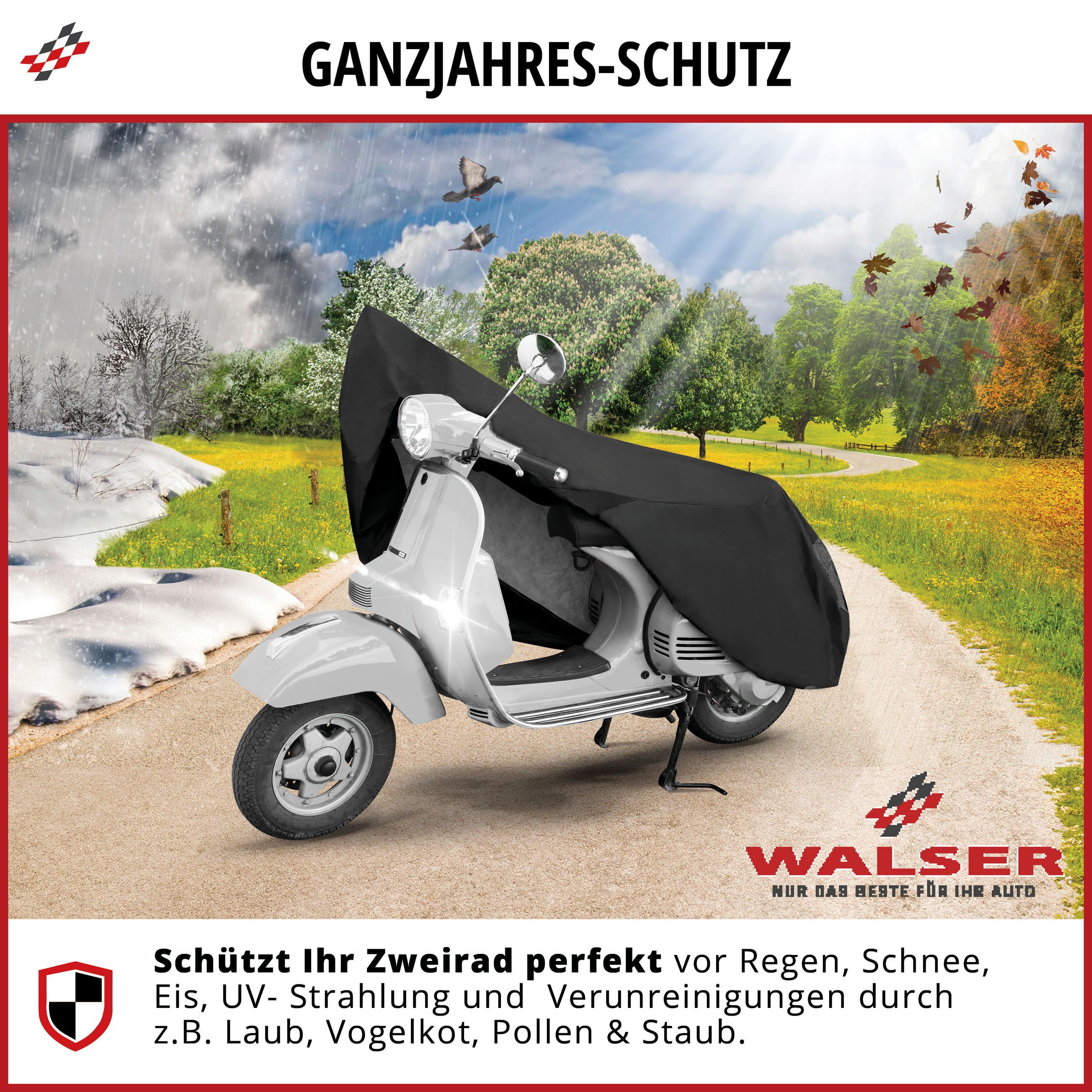 WALSER Autosonnenschutz Motorradgarage All weather B., günstig online kaufen