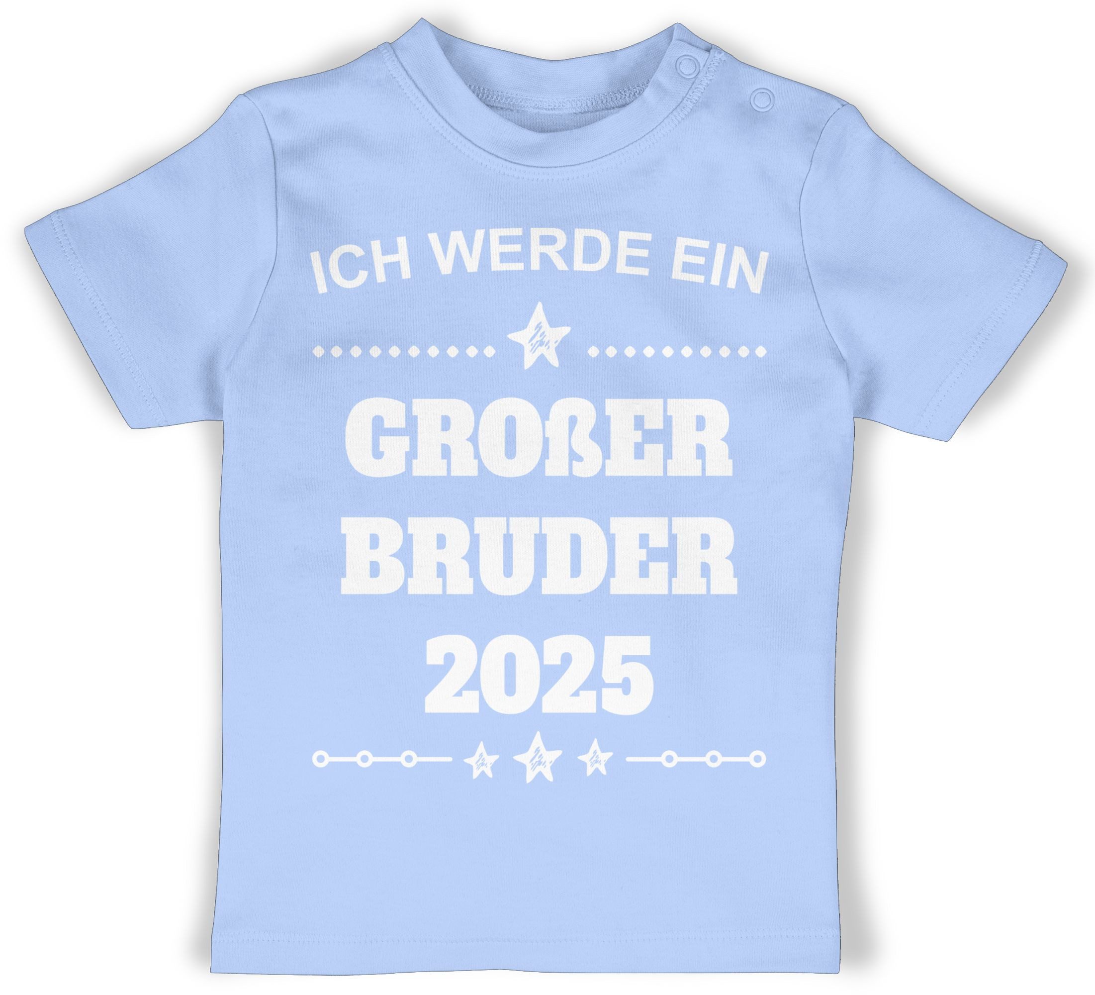 T-Shirt Ich werde ein großer Bruder 2025