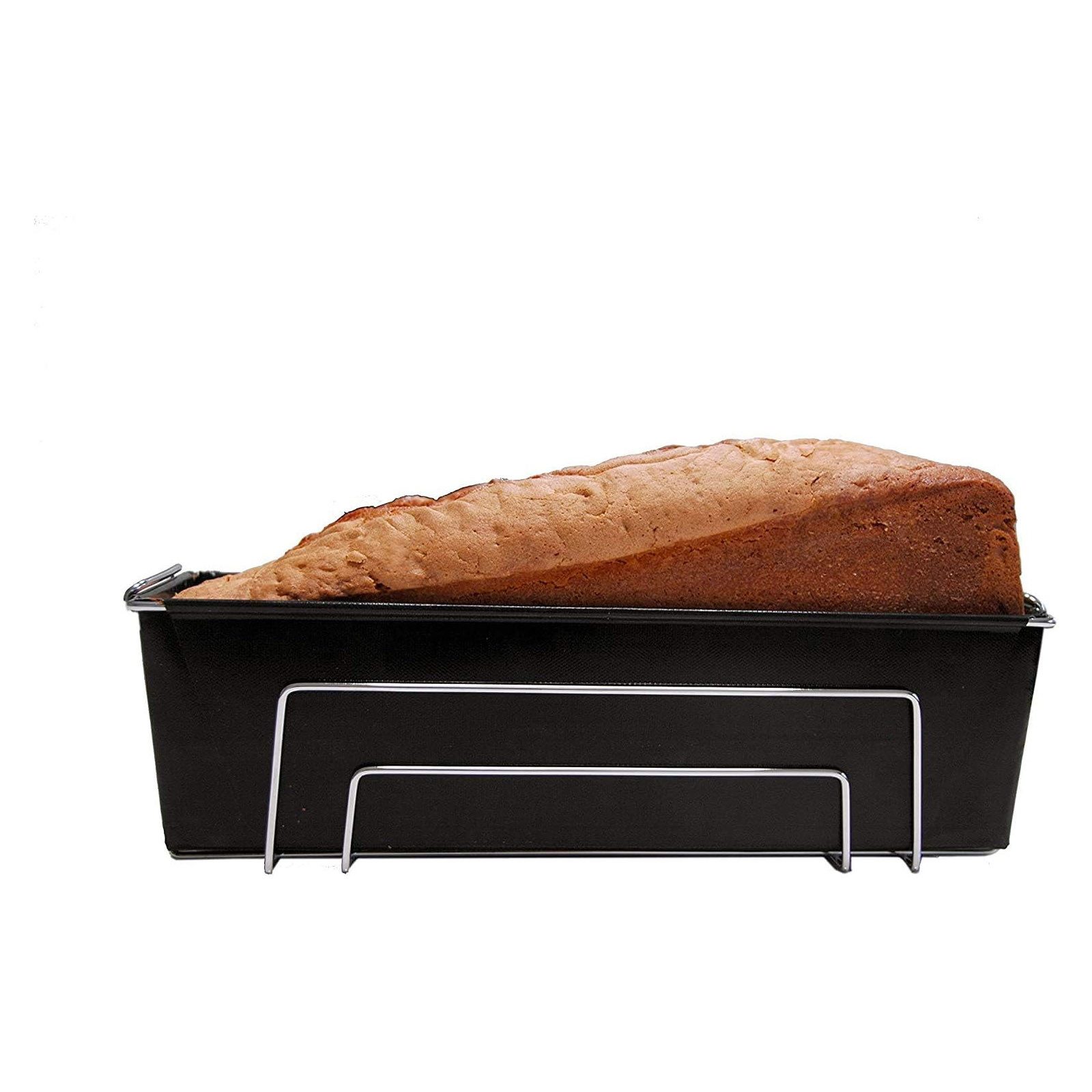 Durandal Backform Flexible Kastenform Rechteckig Kuchen Brot Brotform Kuchenform, (1-tlg), Antihaft 30 × 10,5 × 8 cm bis 260 °C