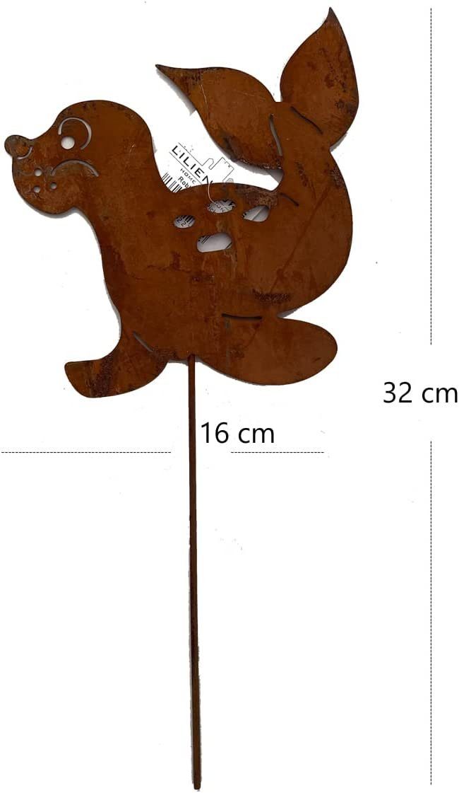 LB H&F Lilienburg Gartenstecker Gartendeko Gartendekoration günstig online kaufen
