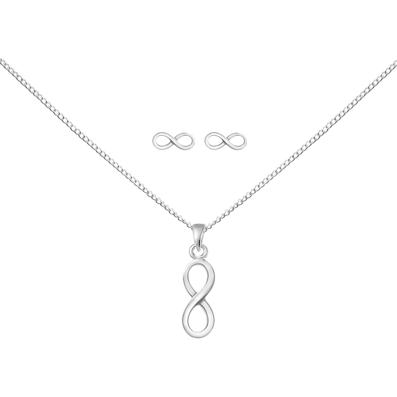ALEXANDER YORK Schmuckset INFINITY UNENDLICHKEITSZEICHEN, 4-tlg. günstig online kaufen