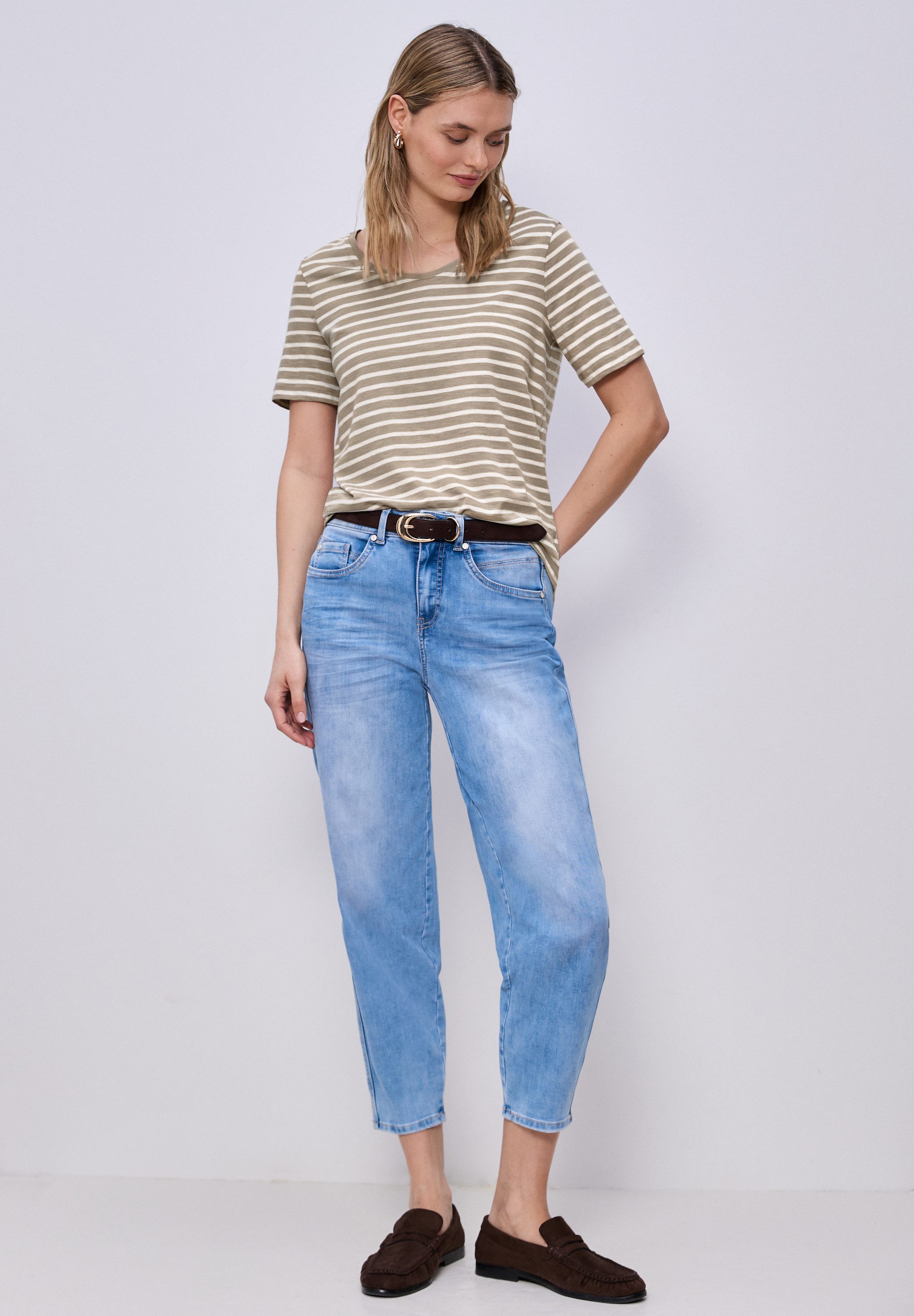 STREET ONE V-Shirt mit V-Ausschnitt – Bild 4 von 5