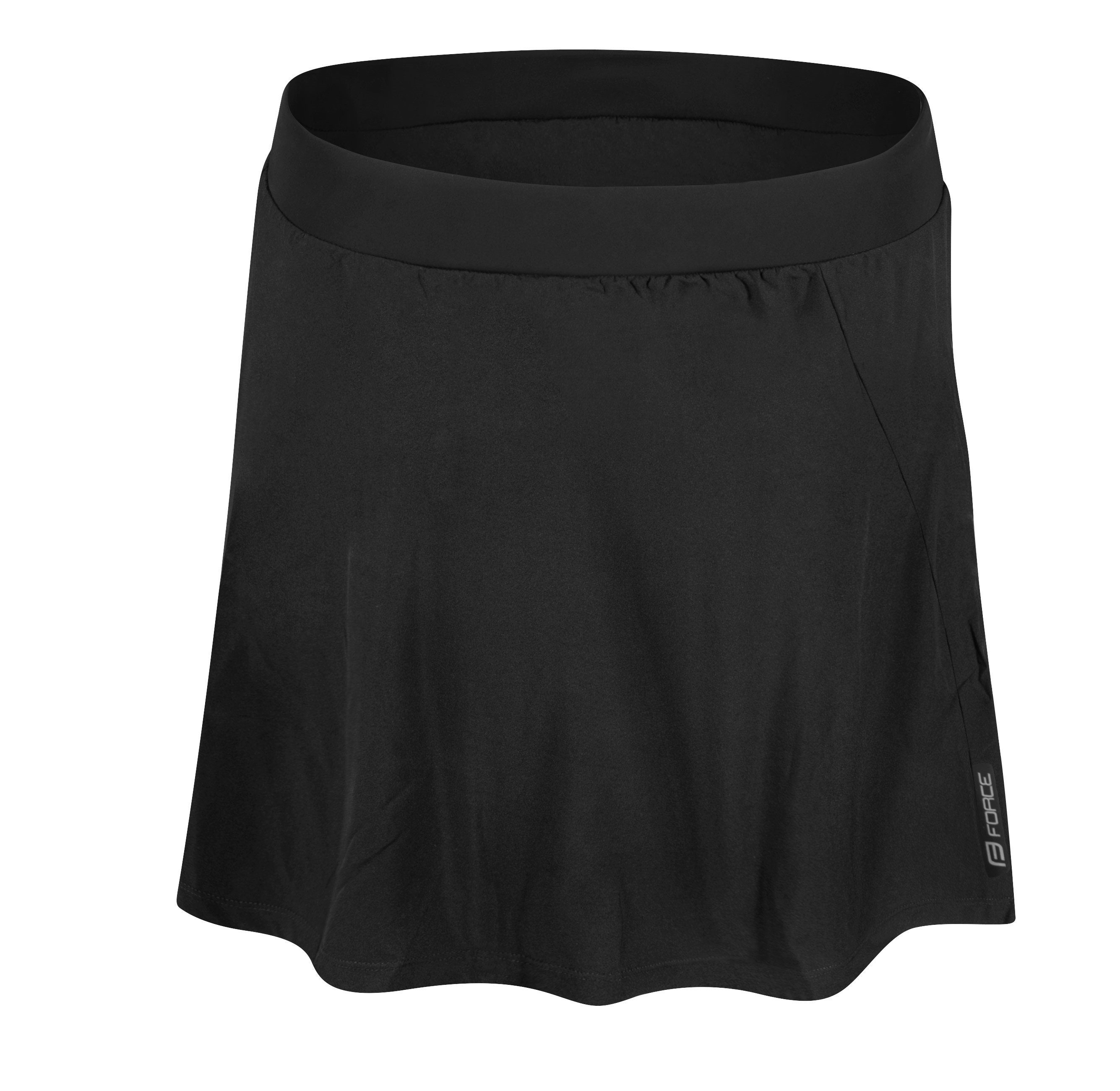 FORCE Fahrradhose skirt FORCE DAISY schwarz günstig online kaufen