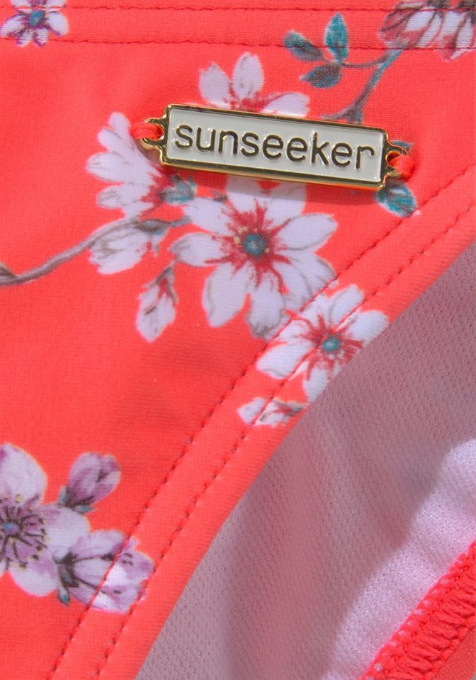Sunseeker Bustier-Bikini Ditsy Kids mit sommerlichem Print