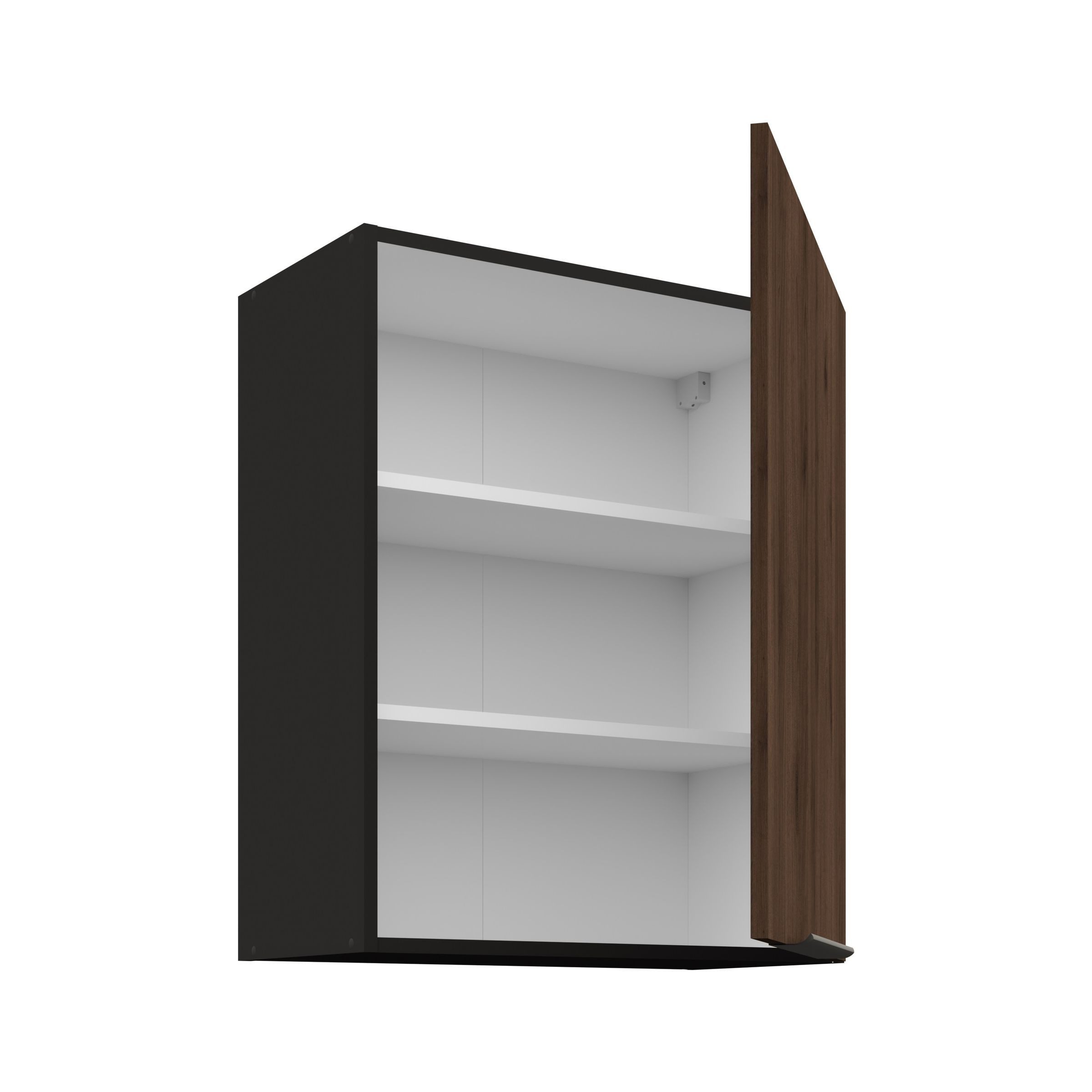 Küchen-Preisbombe Hängeschrank 60 cm Küche MONZA Okapi Nußbaum Küchenzeile Küchenblock Einbauküche