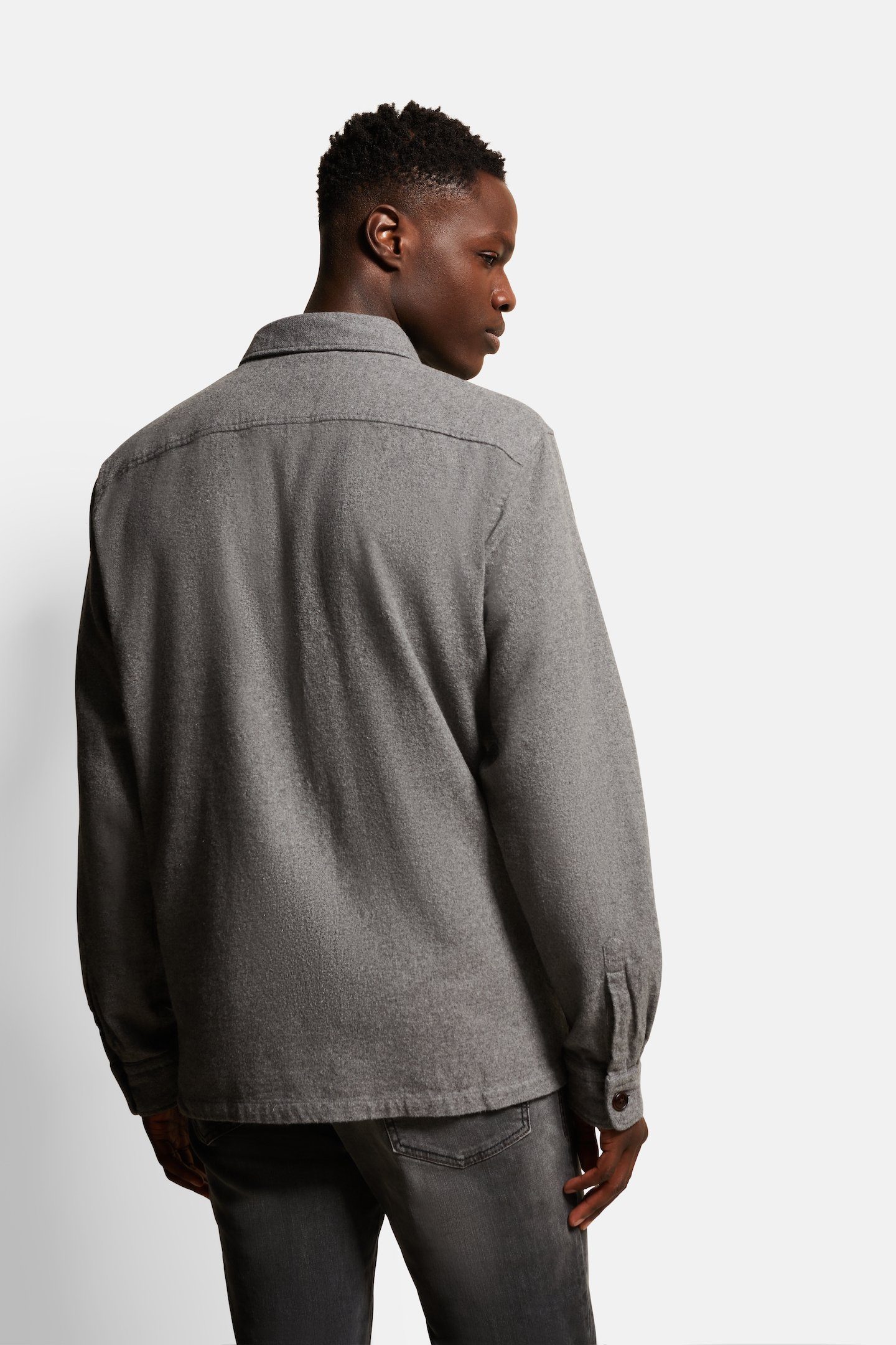 bugatti Langarmhemd Overshirt mit aufgesetzten Taschen günstig online kaufen